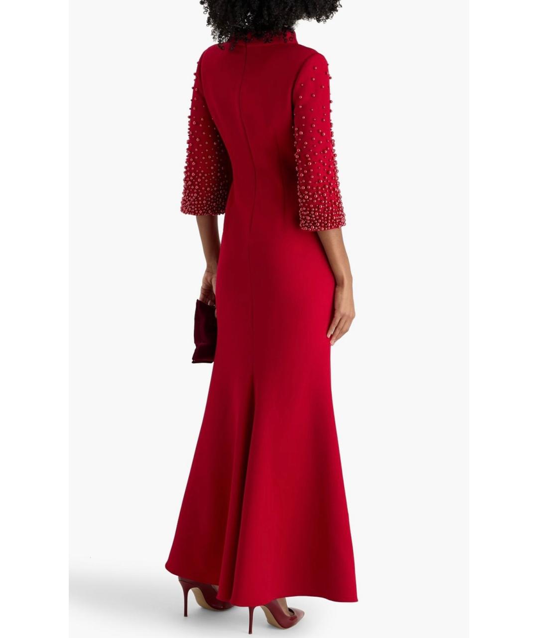 BADGLEY MISCHKA Красное коктейльное платье, фото 3