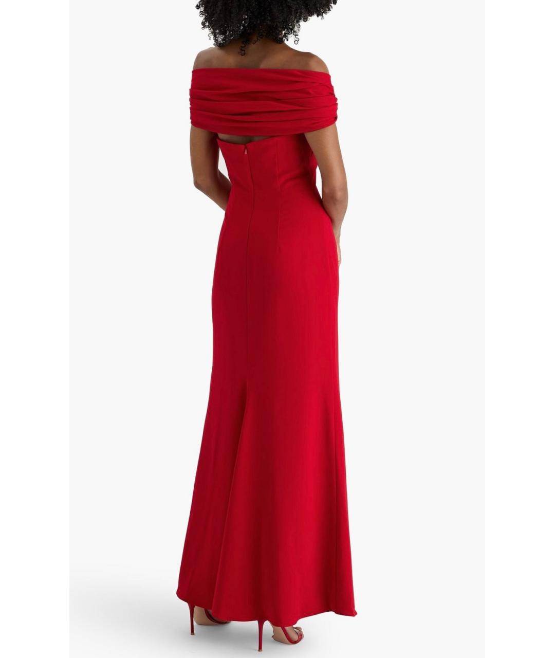 BADGLEY MISCHKA Красное коктейльное платье, фото 3