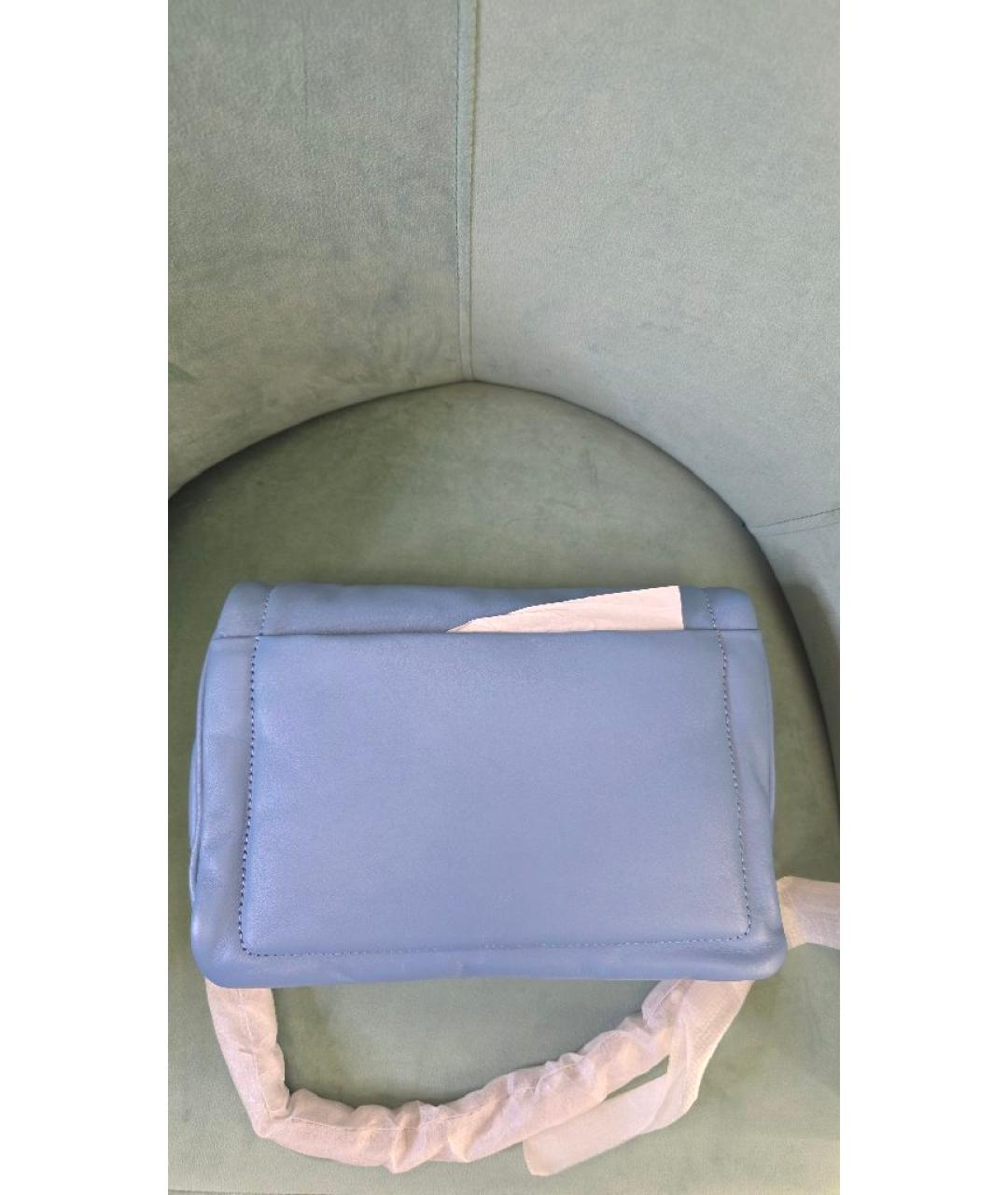 MARC JACOBS Голубая кожаная сумка через плечо, фото 5