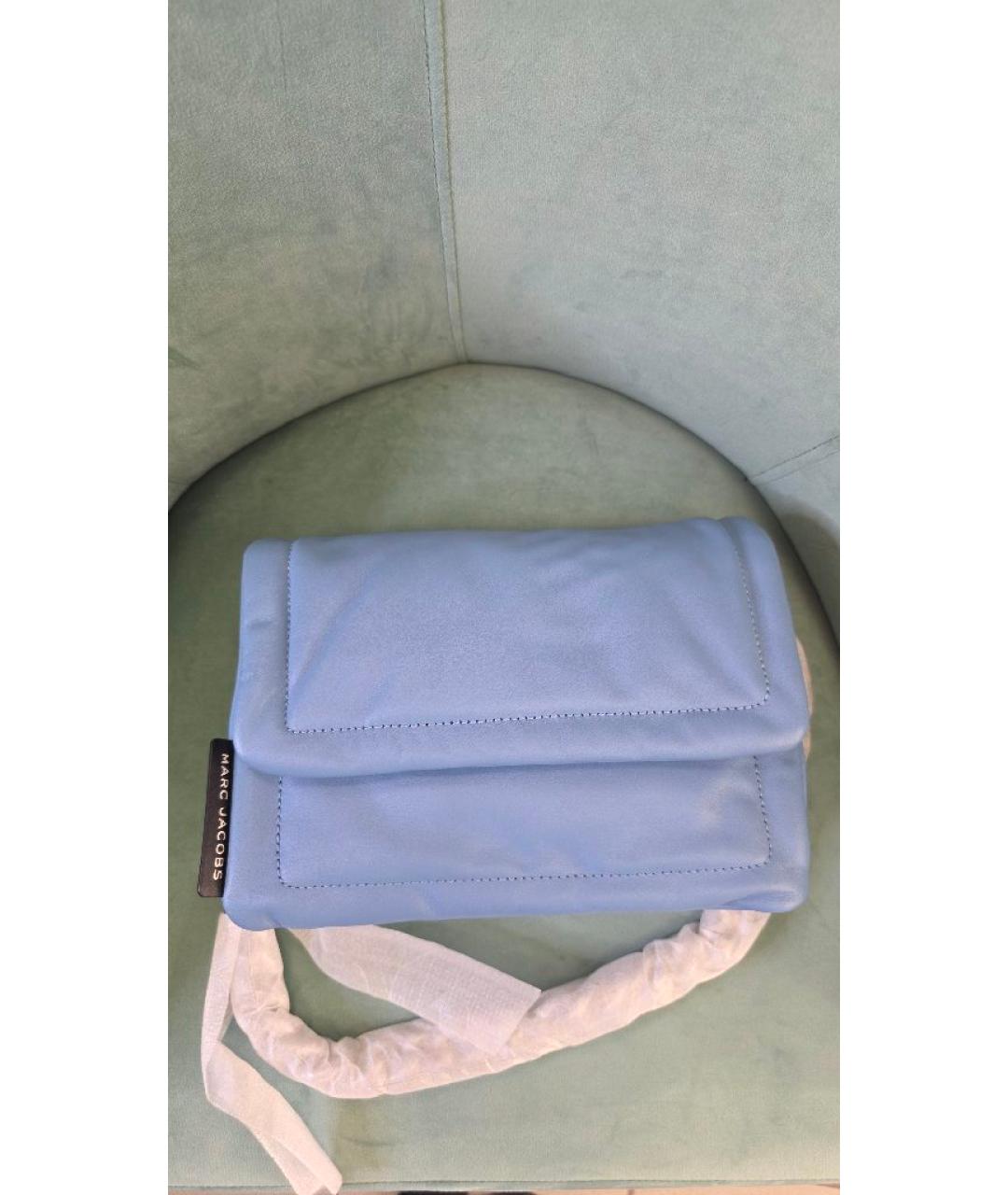 MARC JACOBS Голубая кожаная сумка через плечо, фото 3