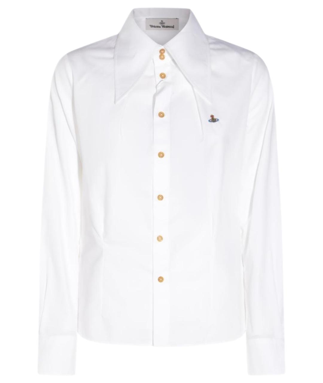 VIVIENNE WESTWOOD Белая хлопковая рубашка, фото 1