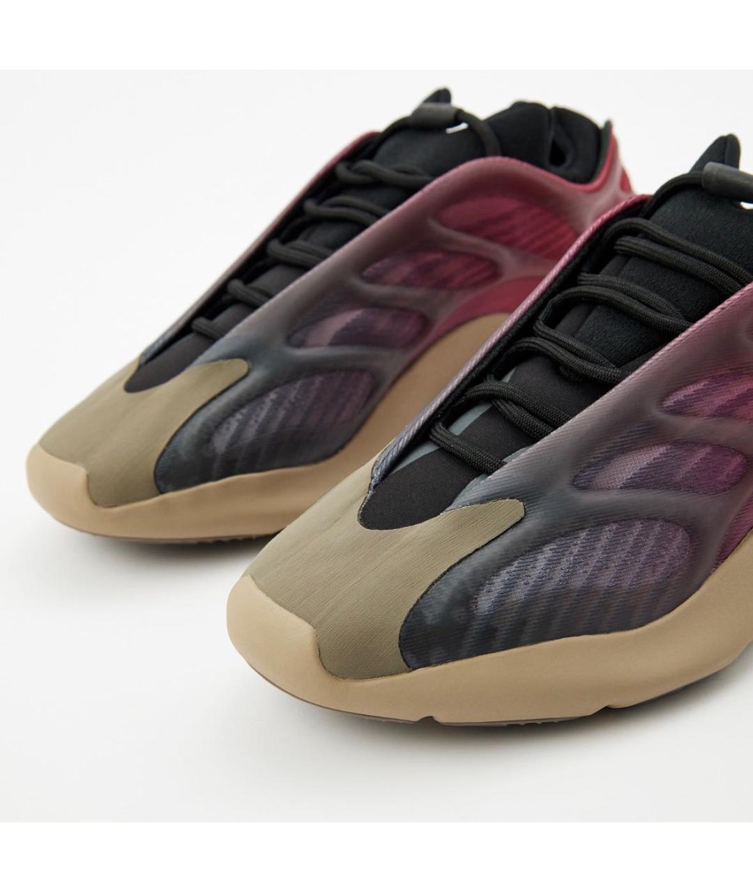 ADIDAS YEEZY Мульти резиновые кроссовки, фото 3