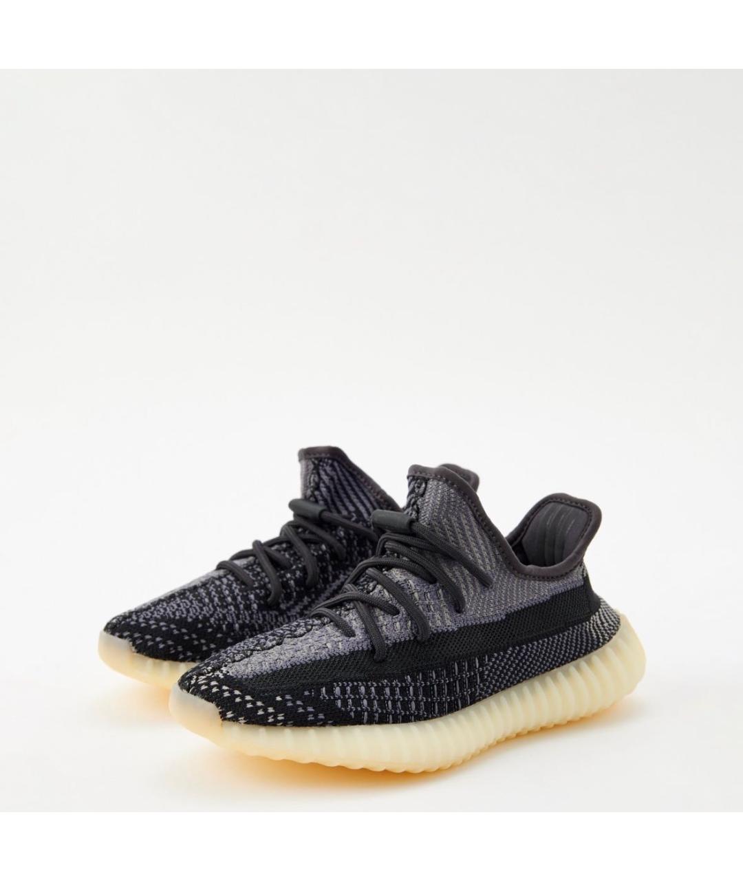 ADIDAS YEEZY Серые текстильные кроссовки, фото 2