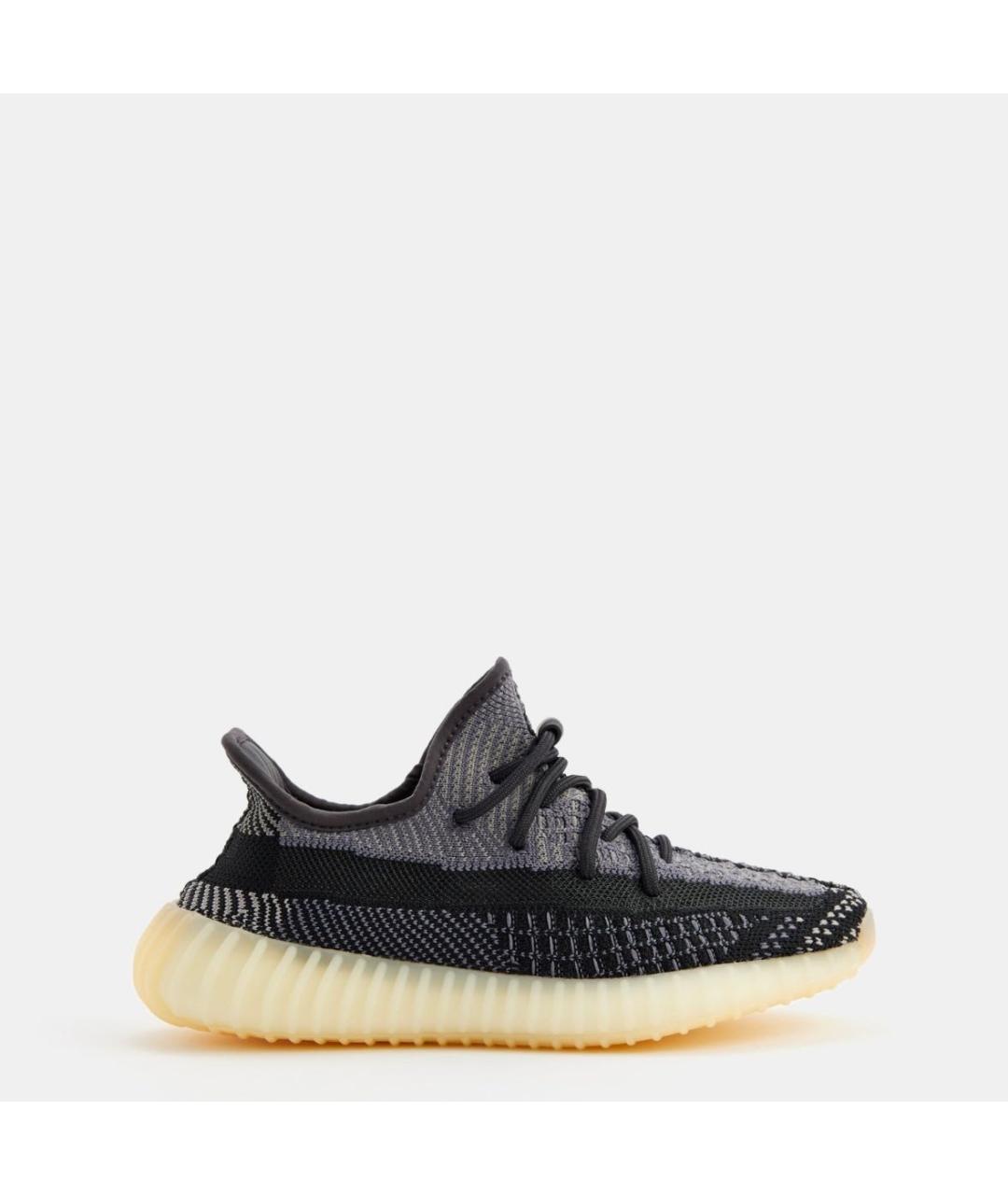 ADIDAS YEEZY Серые текстильные кроссовки, фото 5