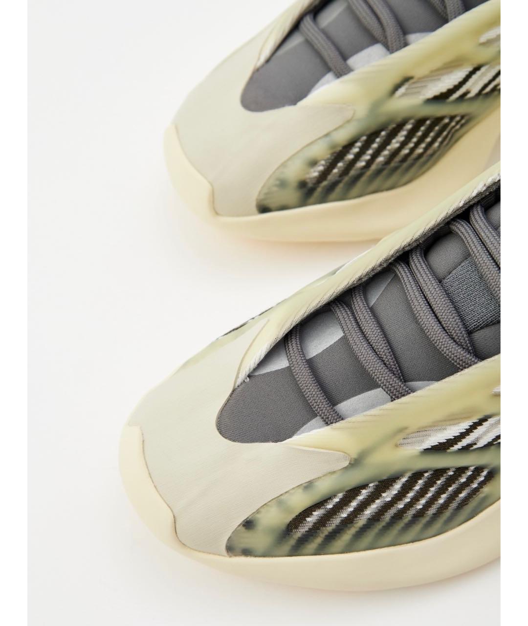ADIDAS YEEZY Серые текстильные кроссовки, фото 3