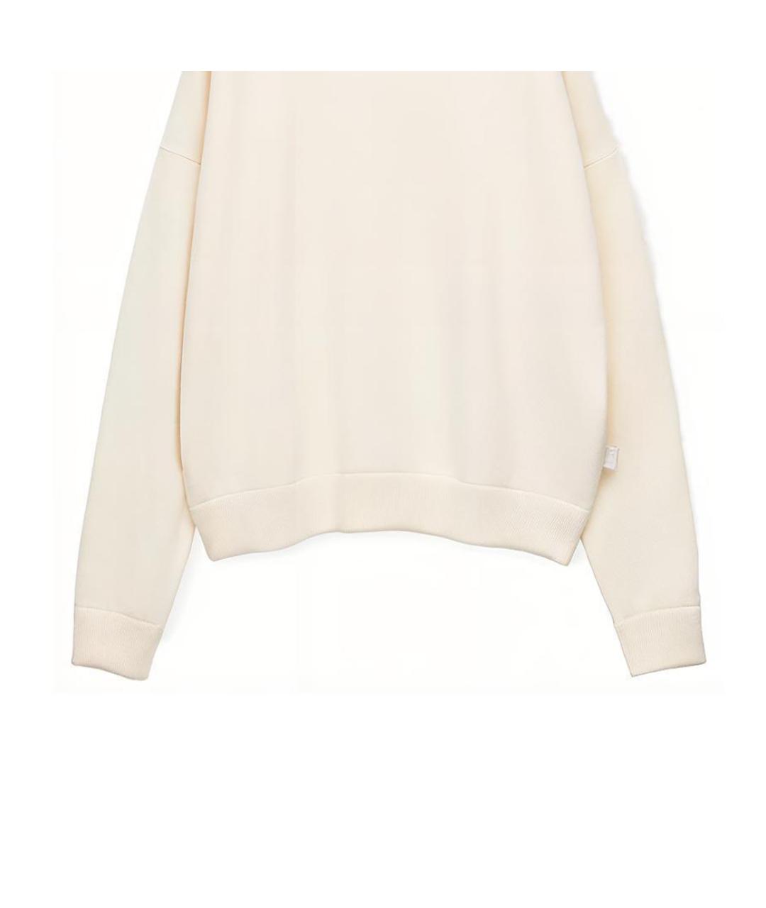 LOEWE Бежевый кашемировый джемпер / свитер, фото 6