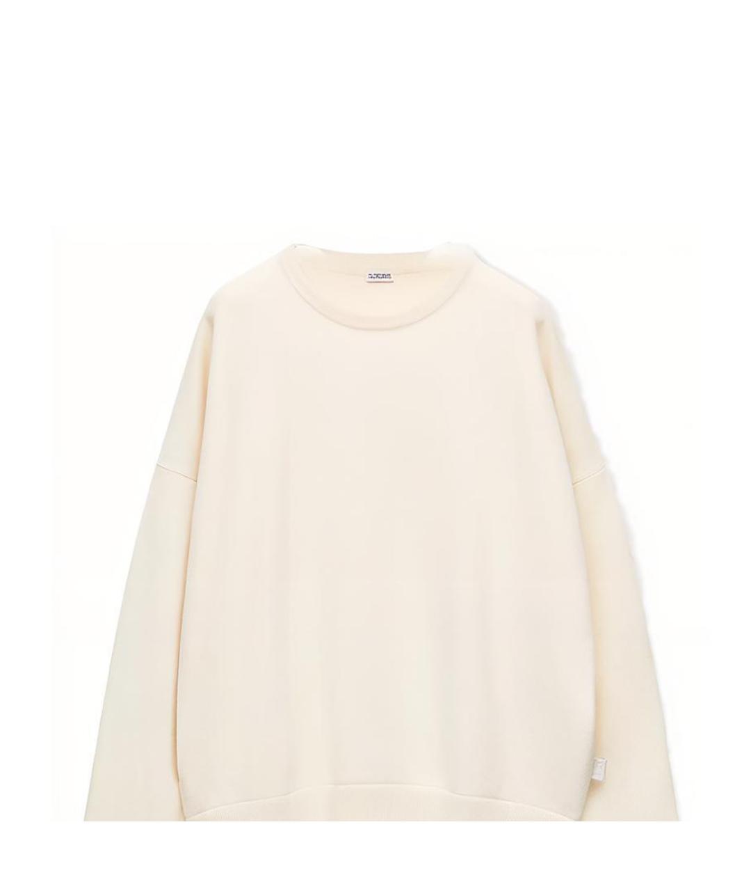 LOEWE Бежевый кашемировый джемпер / свитер, фото 5