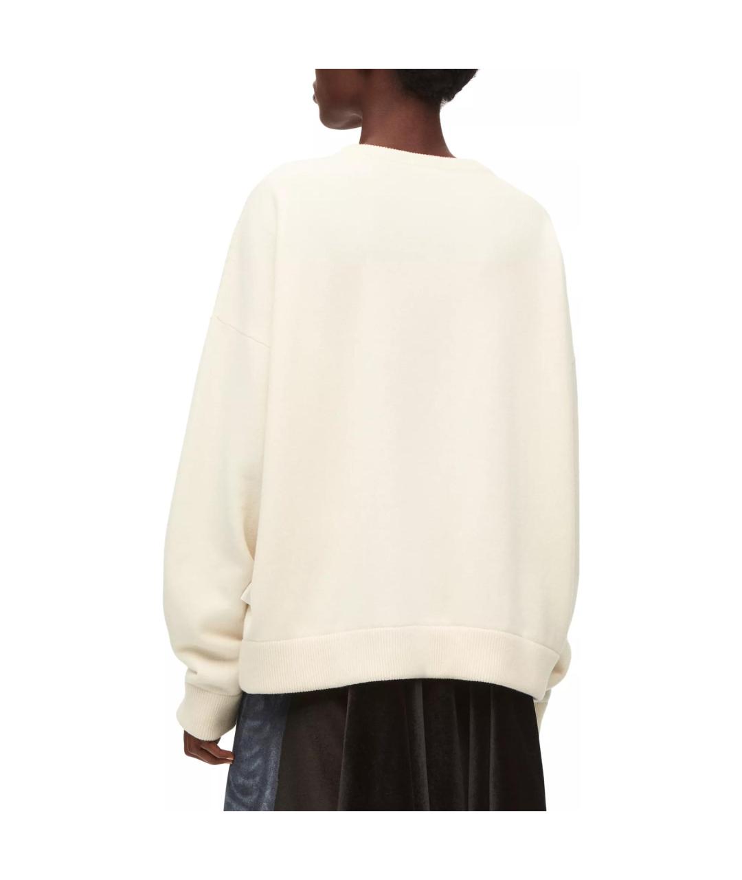 LOEWE Бежевый кашемировый джемпер / свитер, фото 4