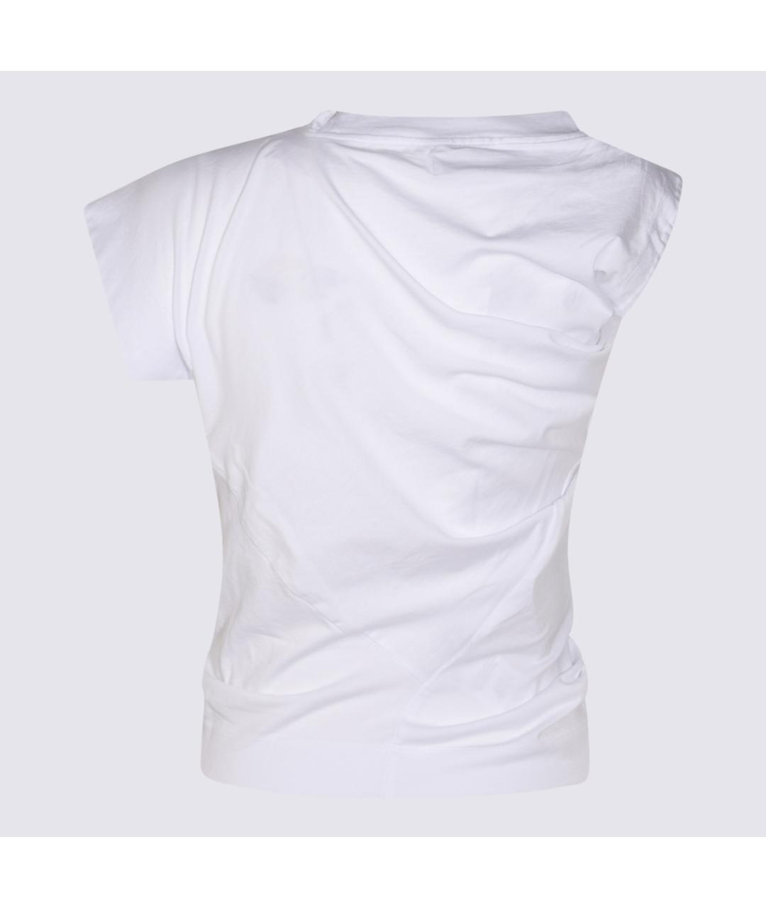 VIVIENNE WESTWOOD Белая хлопковая футболка, фото 2