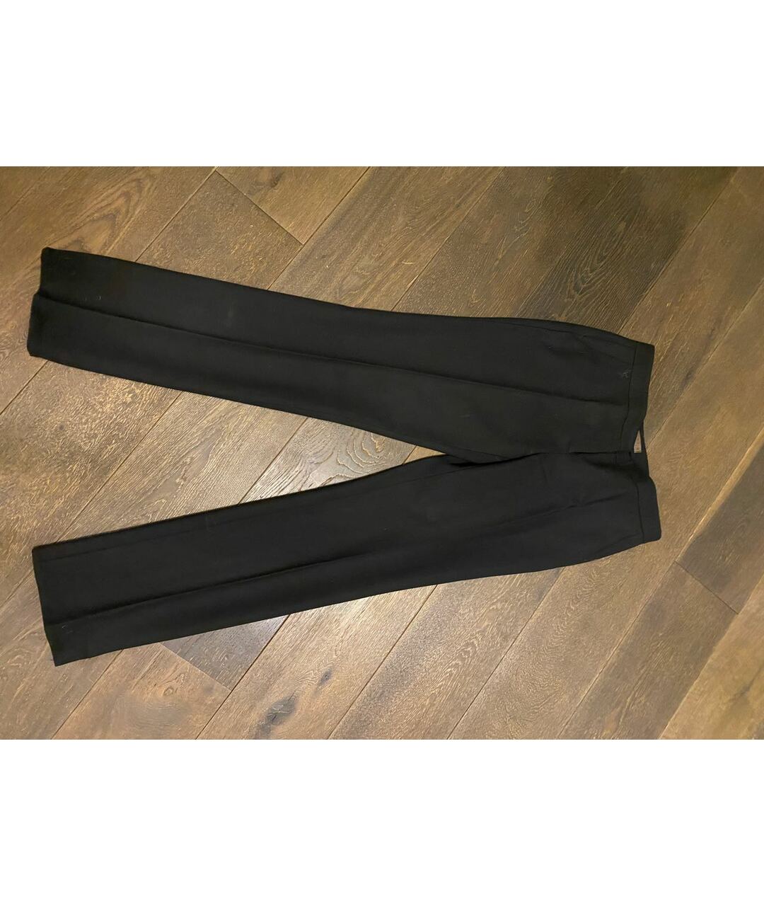 ETRO Черные хлопковые прямые брюки, фото 5