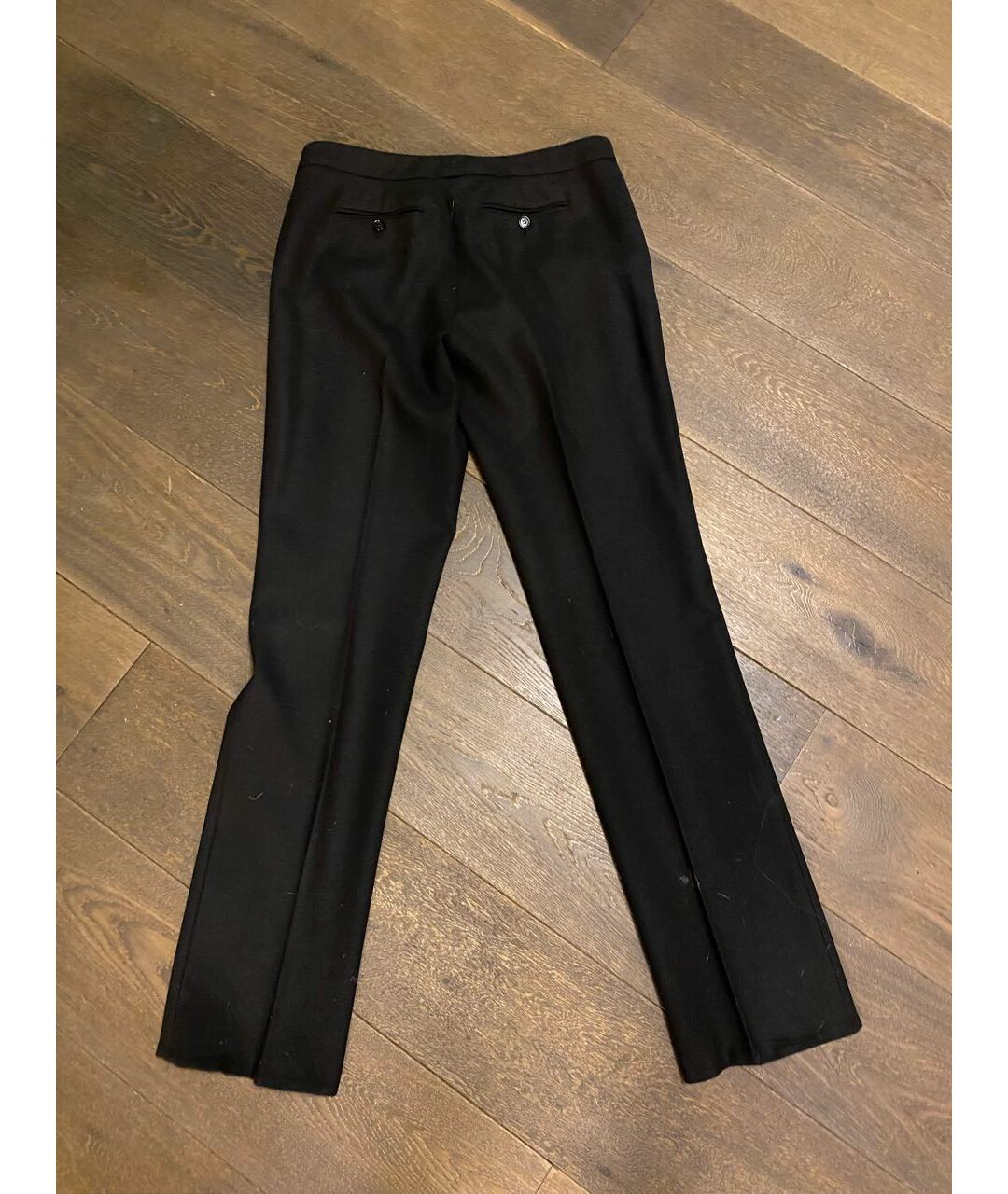 ETRO Черные хлопковые прямые брюки, фото 2