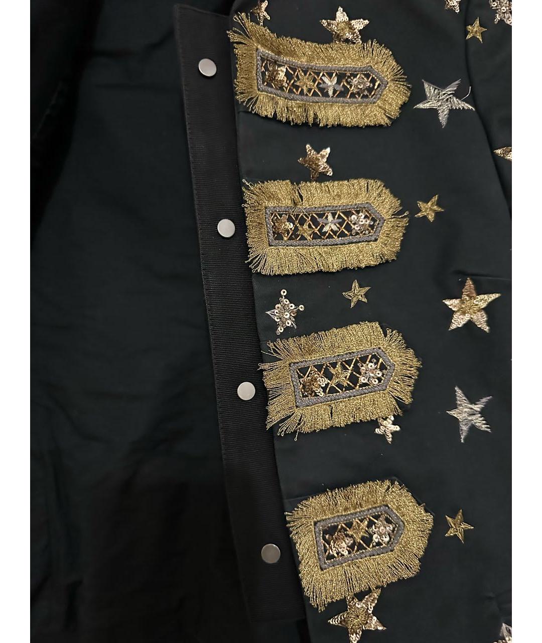 VALENTINO Черный хлопковый жакет/пиджак, фото 7