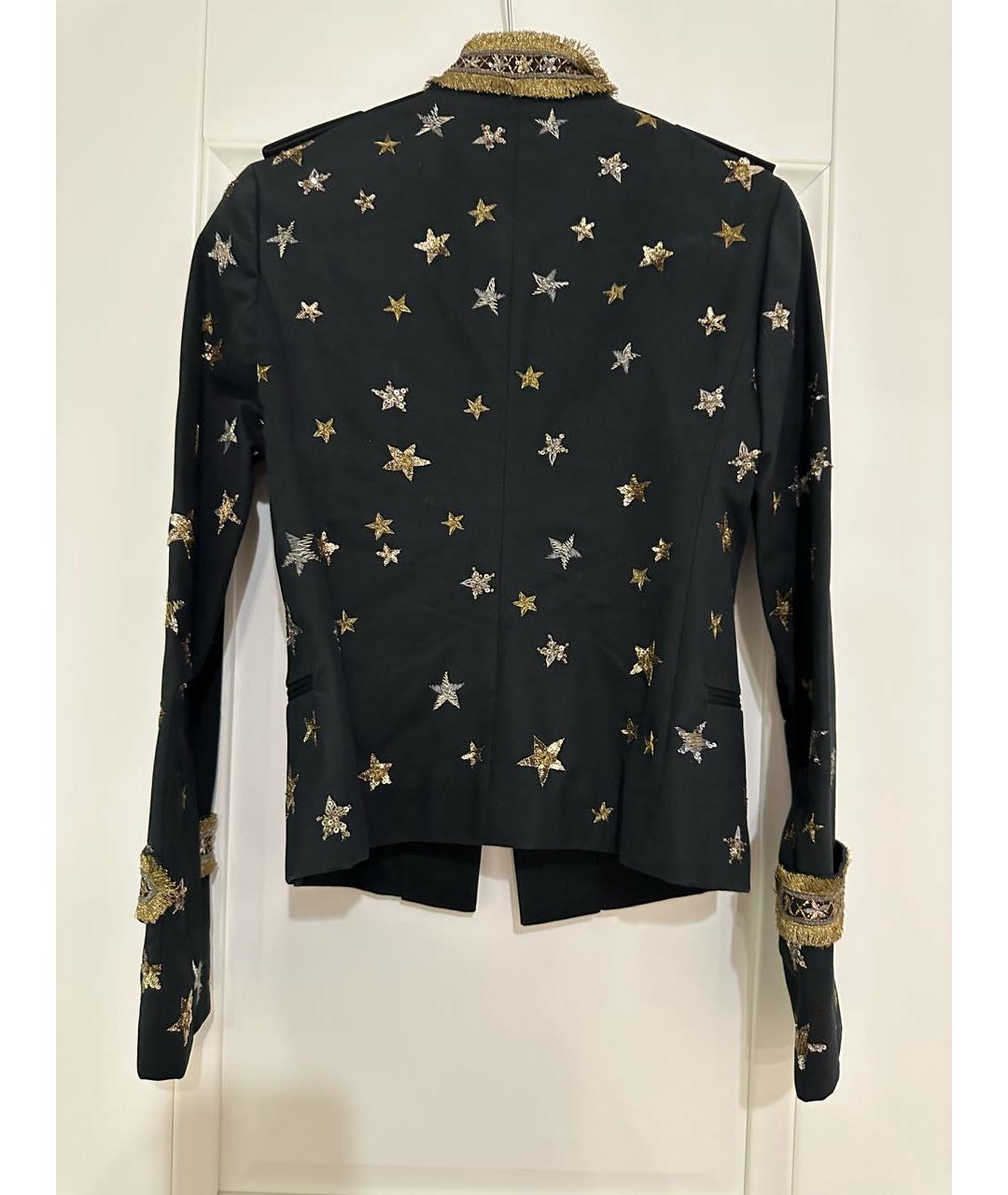 VALENTINO Черный хлопковый жакет/пиджак, фото 2