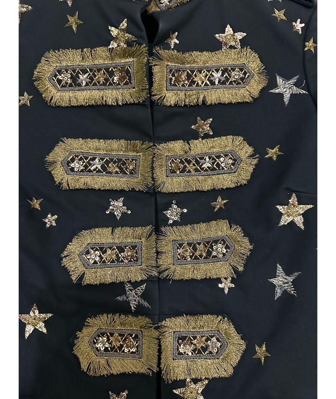 VALENTINO Черный хлопковый жакет/пиджак, фото 4