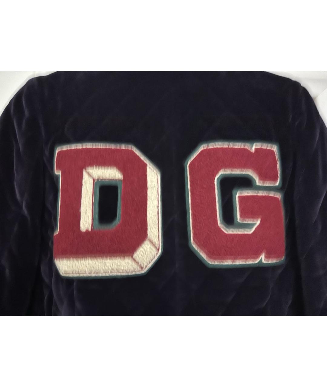 DOLCE&GABBANA Фиолетовый велюровый жакет/пиджак, фото 7