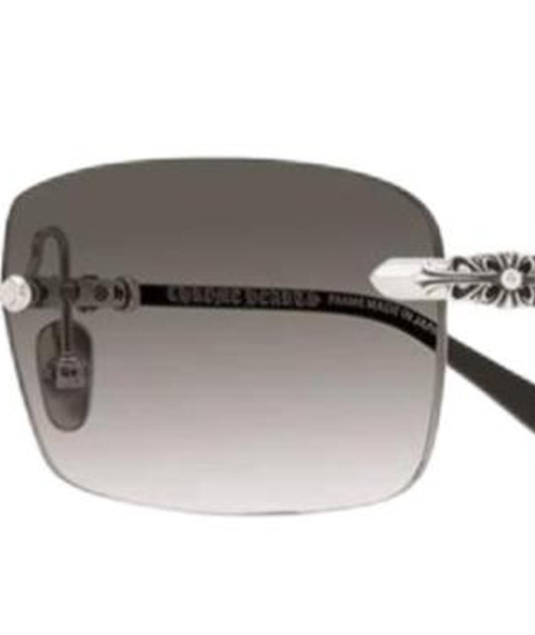 CHROME HEARTS Серебряные металлические солнцезащитные очки, фото 3