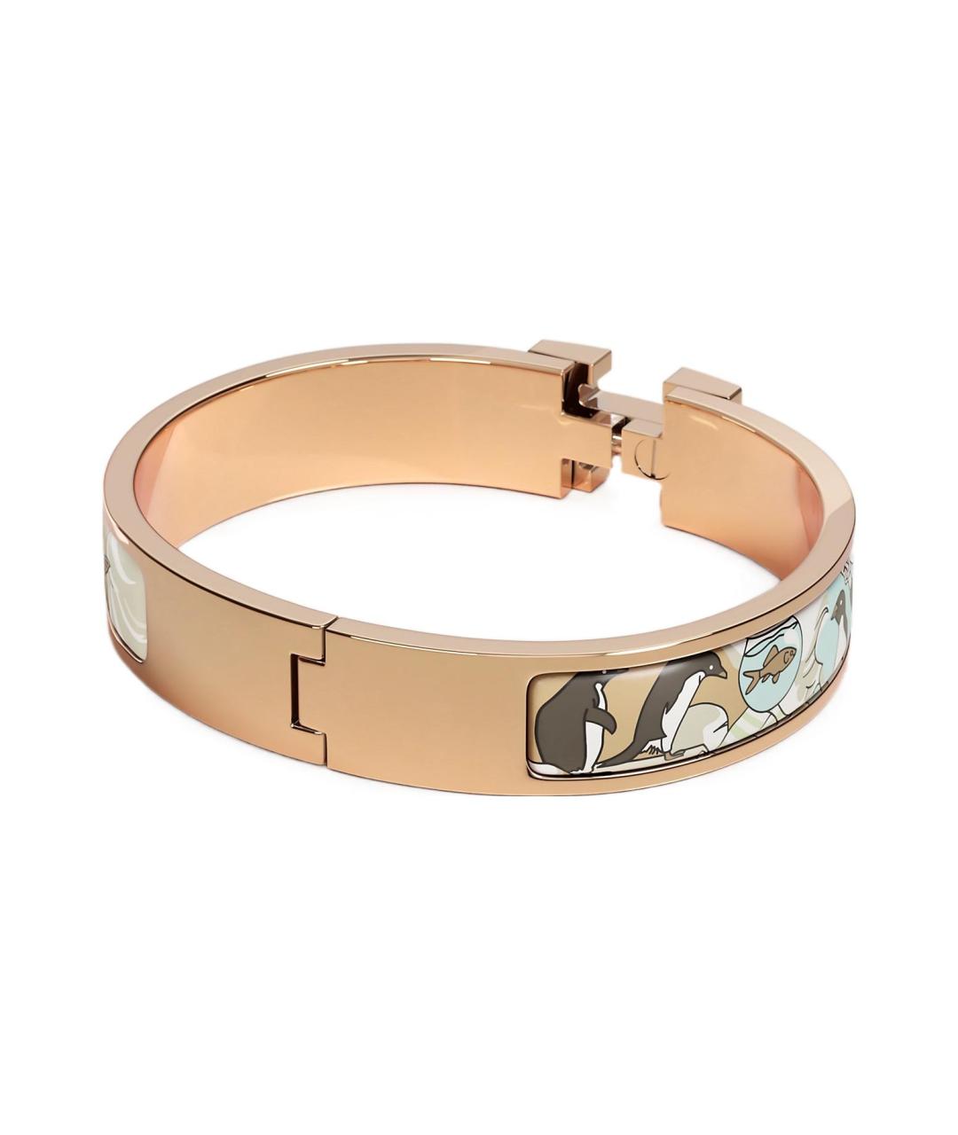 HERMES Мульти металлический браслет, фото 2