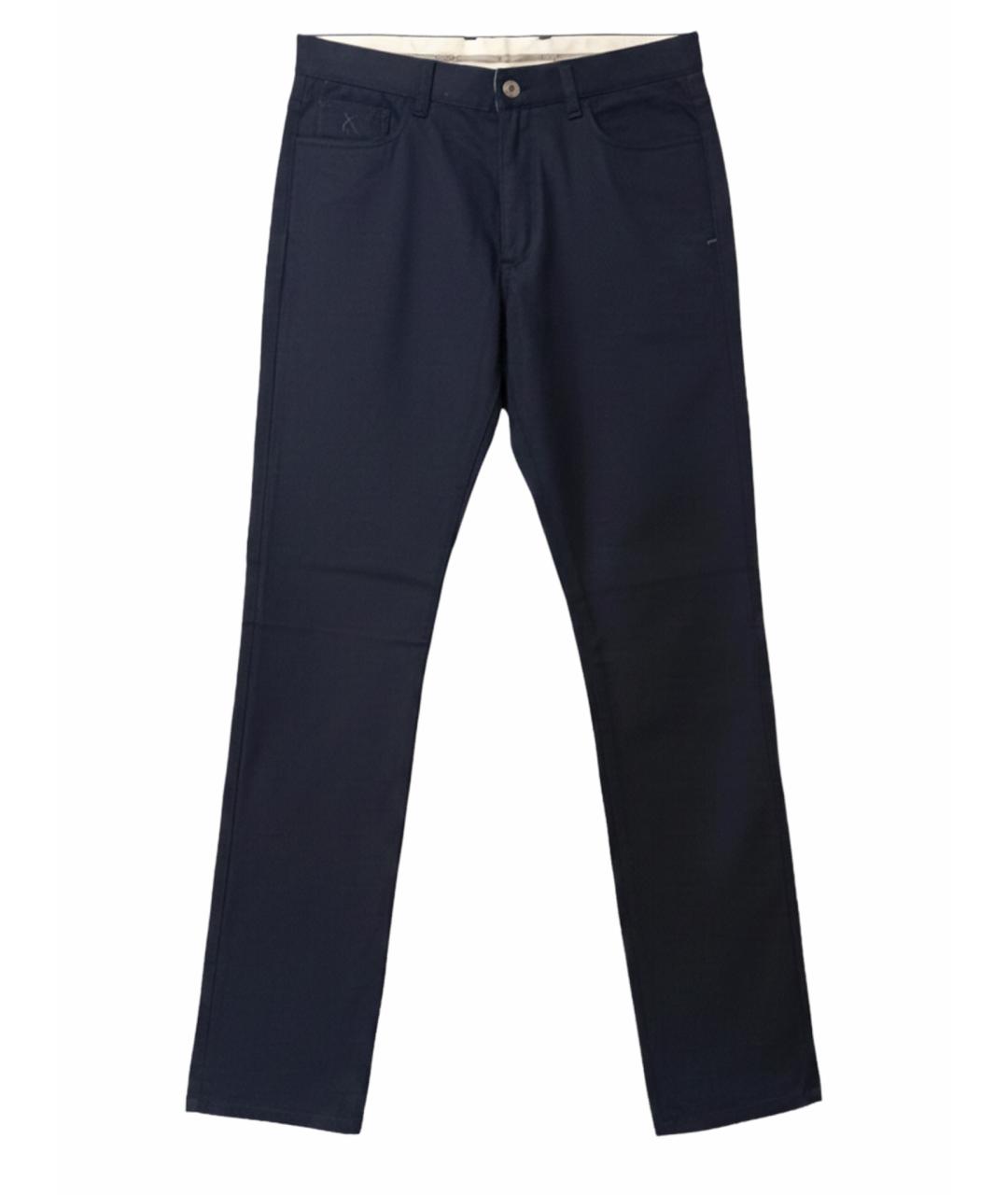 CANALI Темно-синие хлопковые джинсы, фото 1