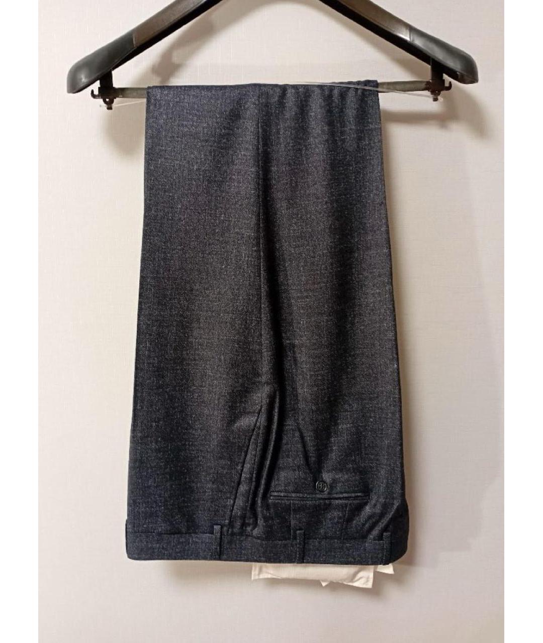 CANALI Темно-синий классический костюм, фото 5