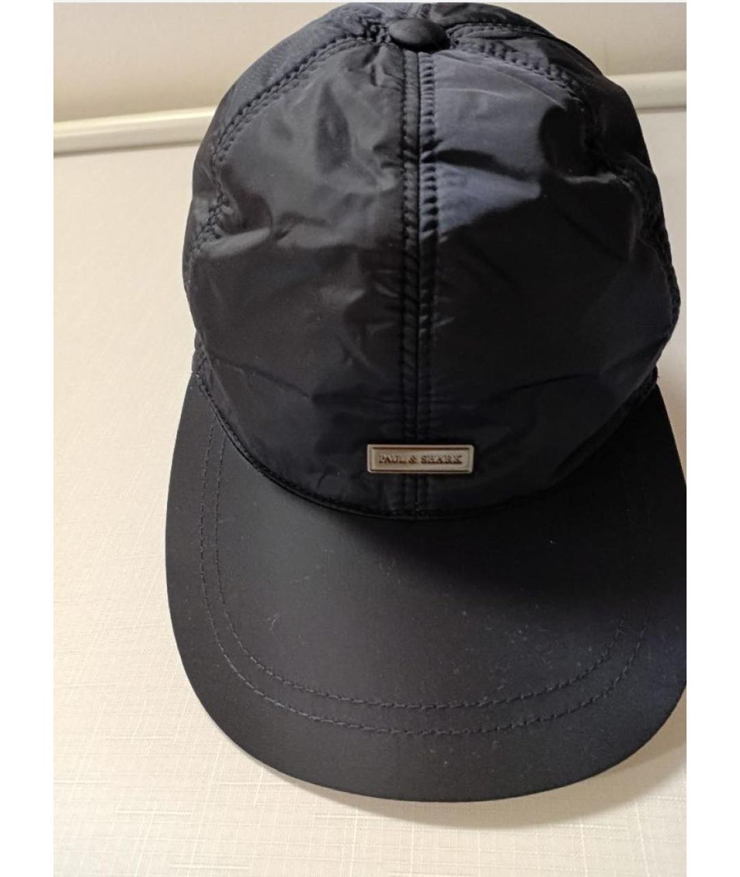 PAUL & SHARK Темно-синяя синтетическая кепка/бейсболка, фото 2