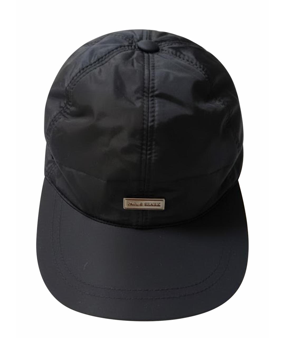 PAUL & SHARK Темно-синяя синтетическая кепка/бейсболка, фото 1