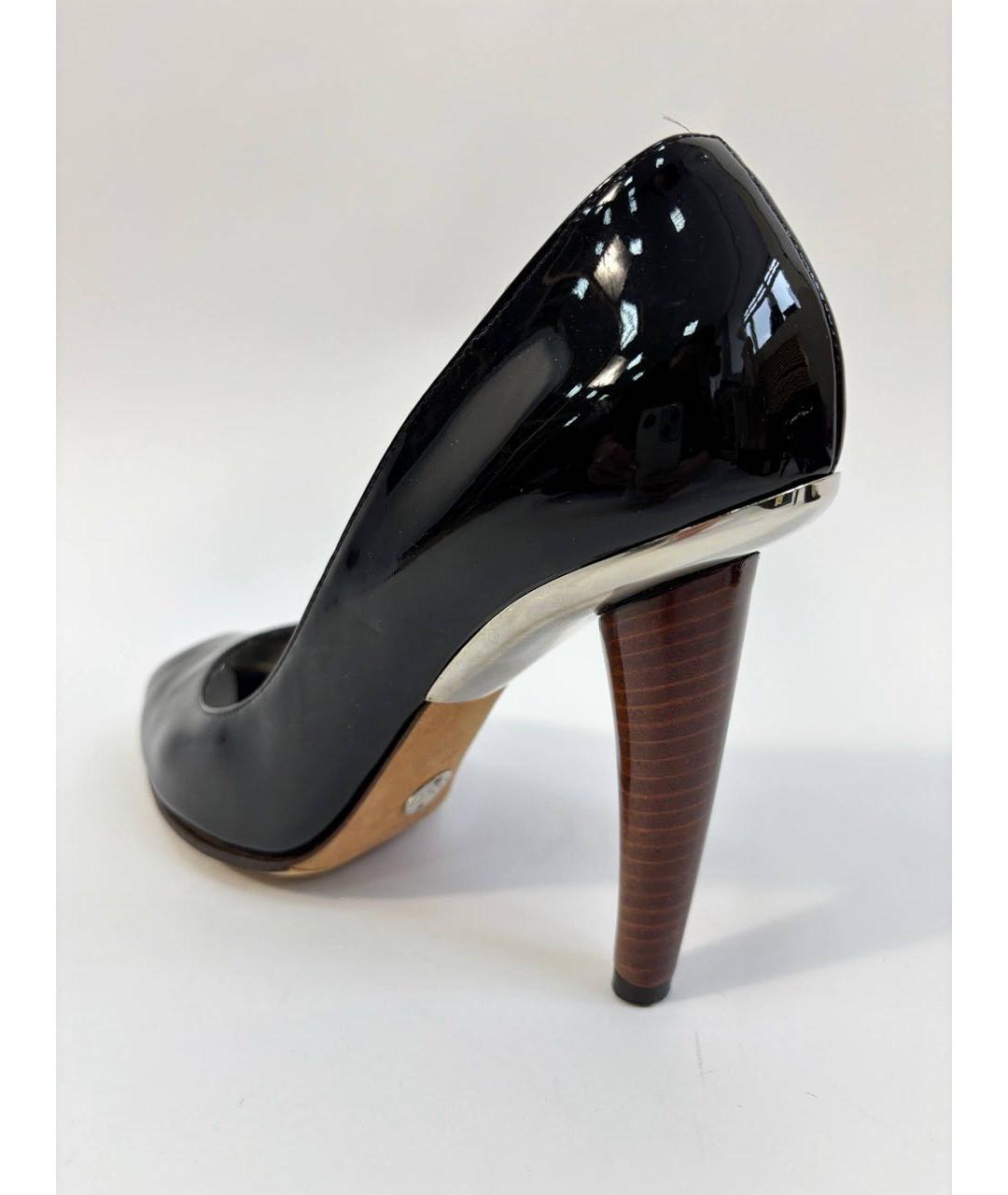 DOLCE&GABBANA Черные туфли из лакированной кожи, фото 7