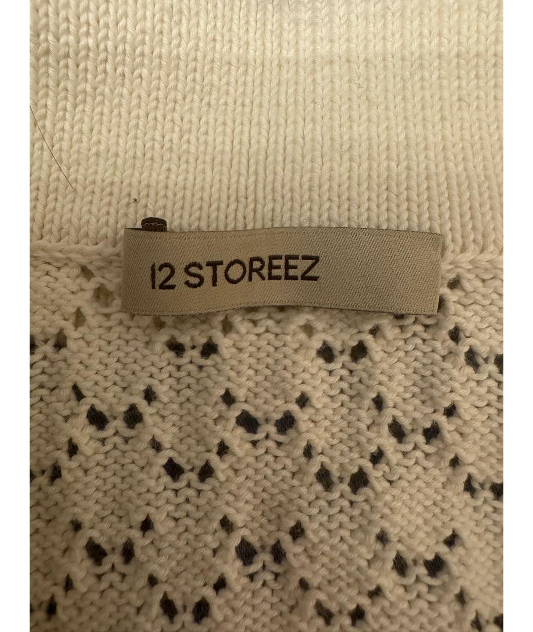 12 STOREEZ Бежевый хлопковый костюм с брюками, фото 3
