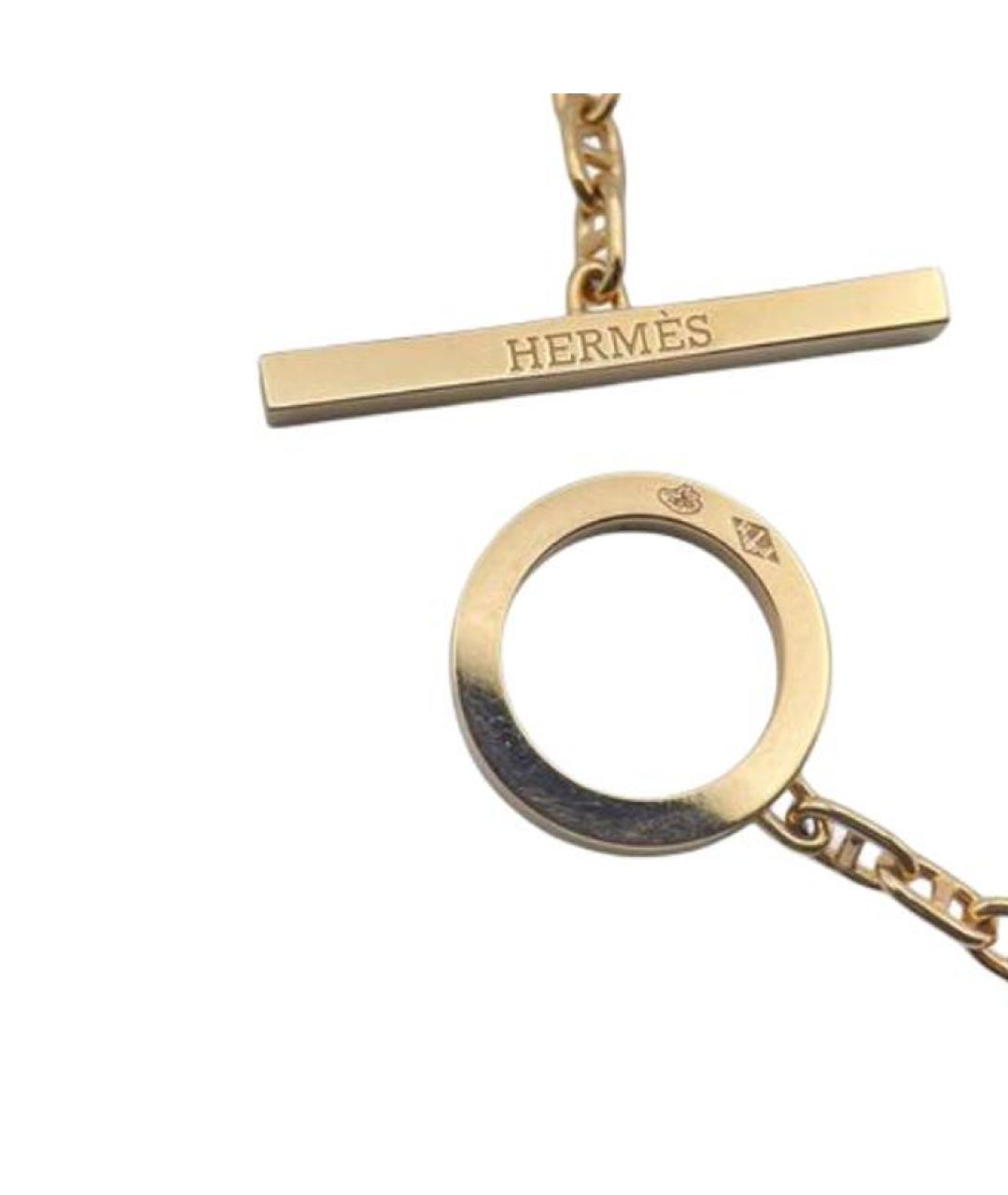 HERMES Золотой браслет из розового золота, фото 5