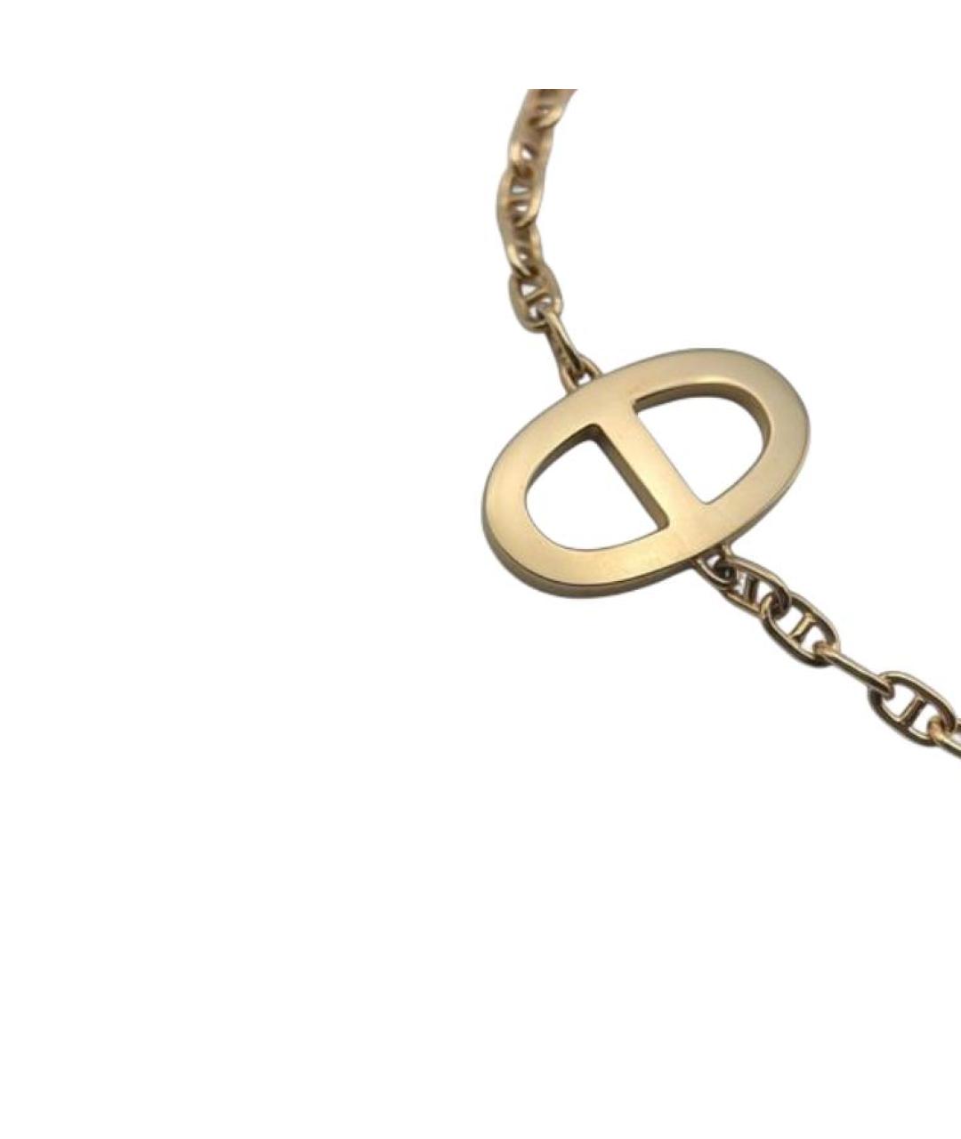 HERMES Золотой браслет из розового золота, фото 4