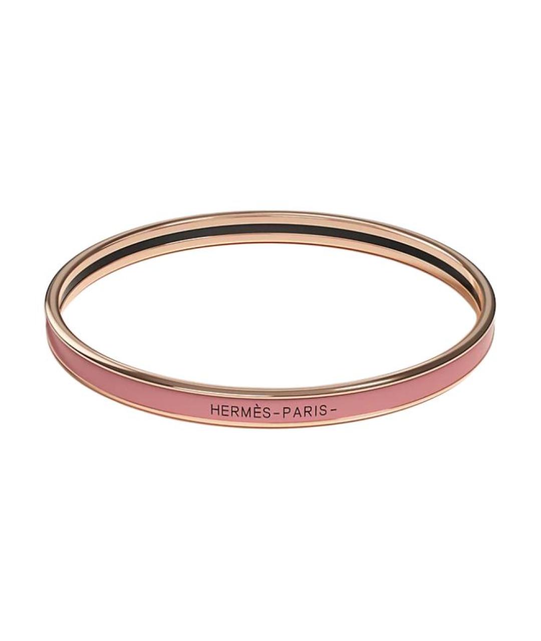 HERMES Розовый браслет, фото 1
