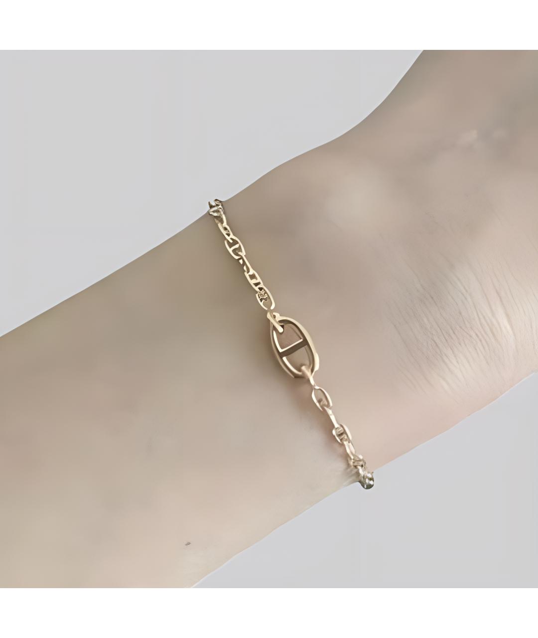 HERMES Золотой браслет из розового золота, фото 3