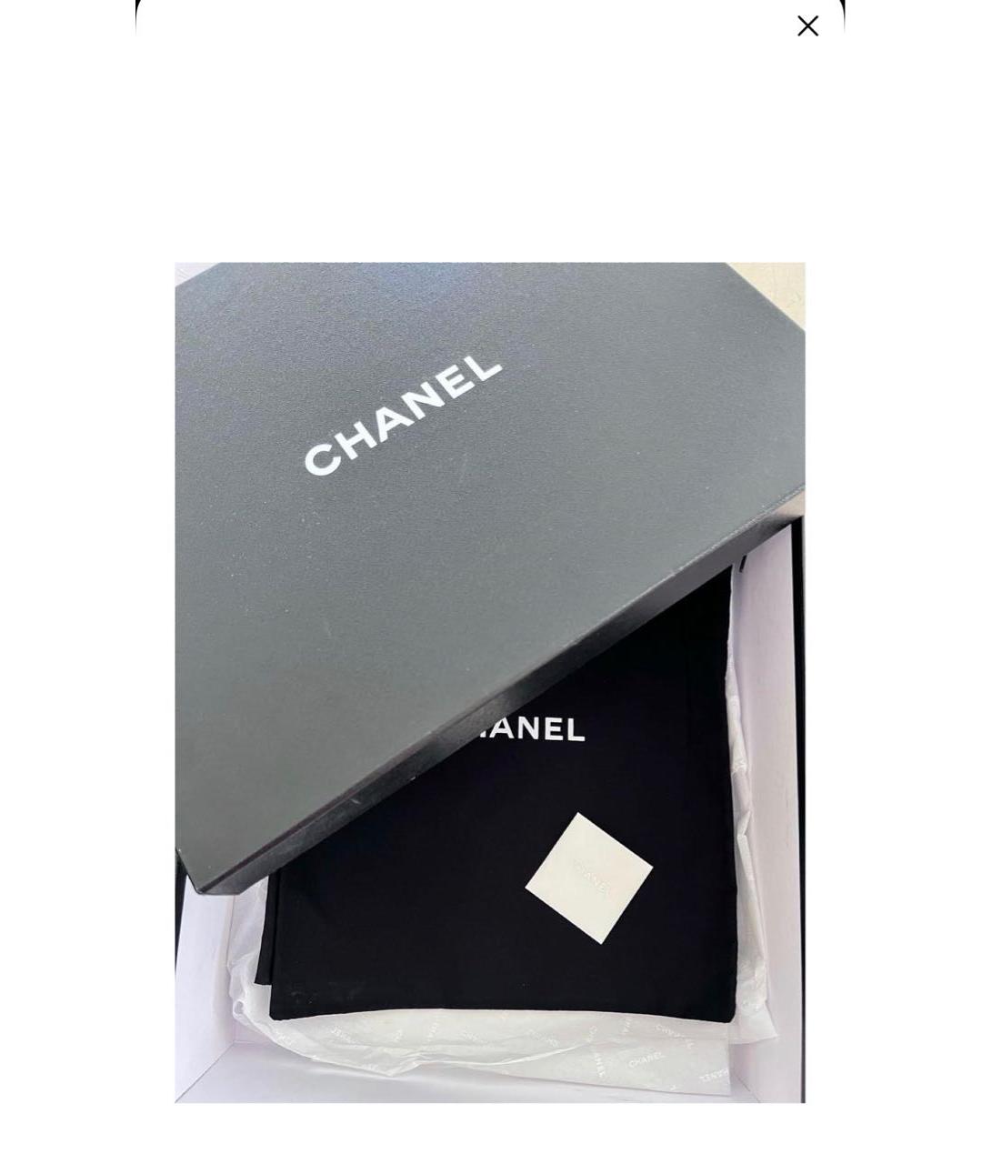 CHANEL Черные кожаные полусапоги, фото 6