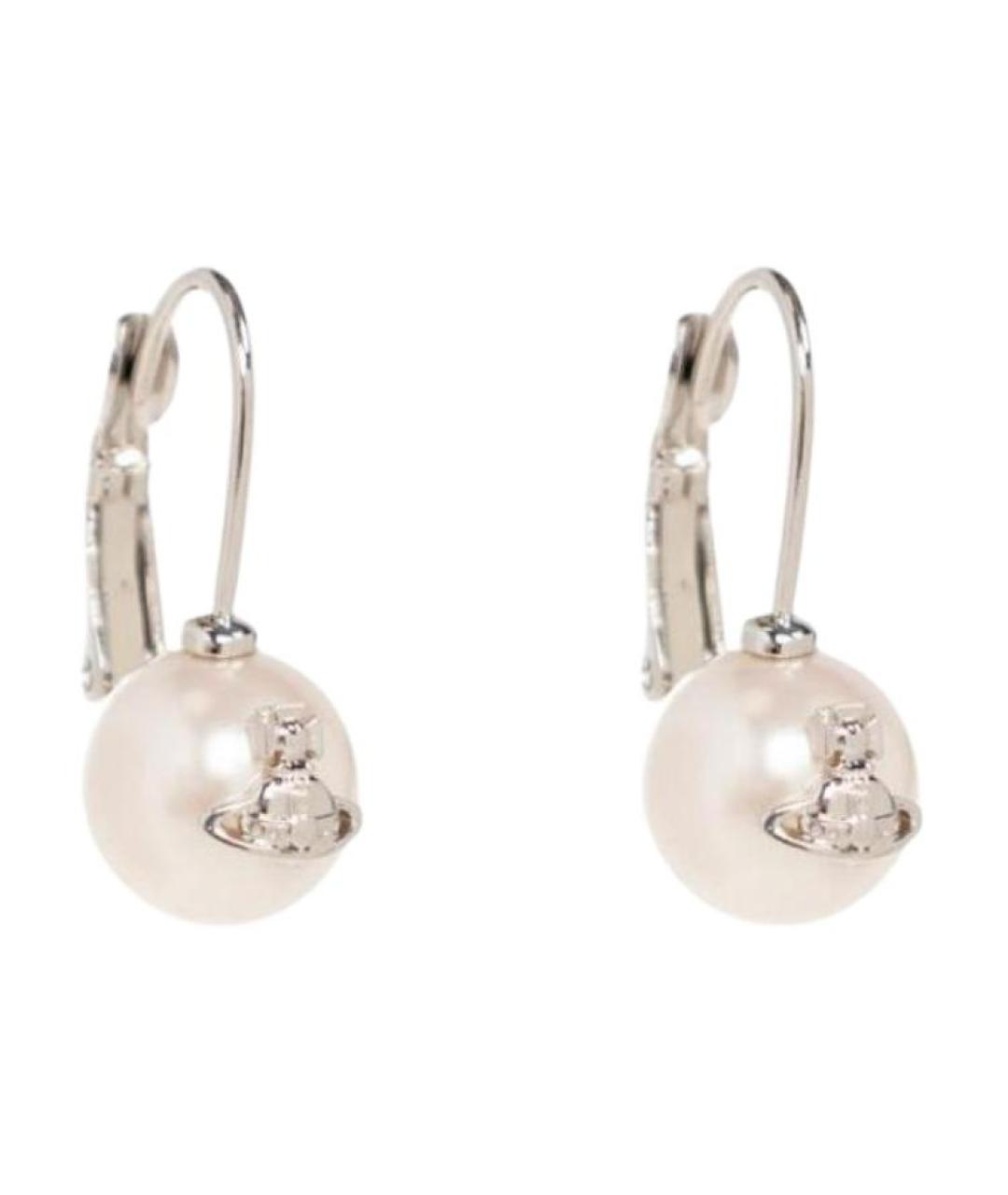 VIVIENNE WESTWOOD Серебряные латунные серьги, фото 1