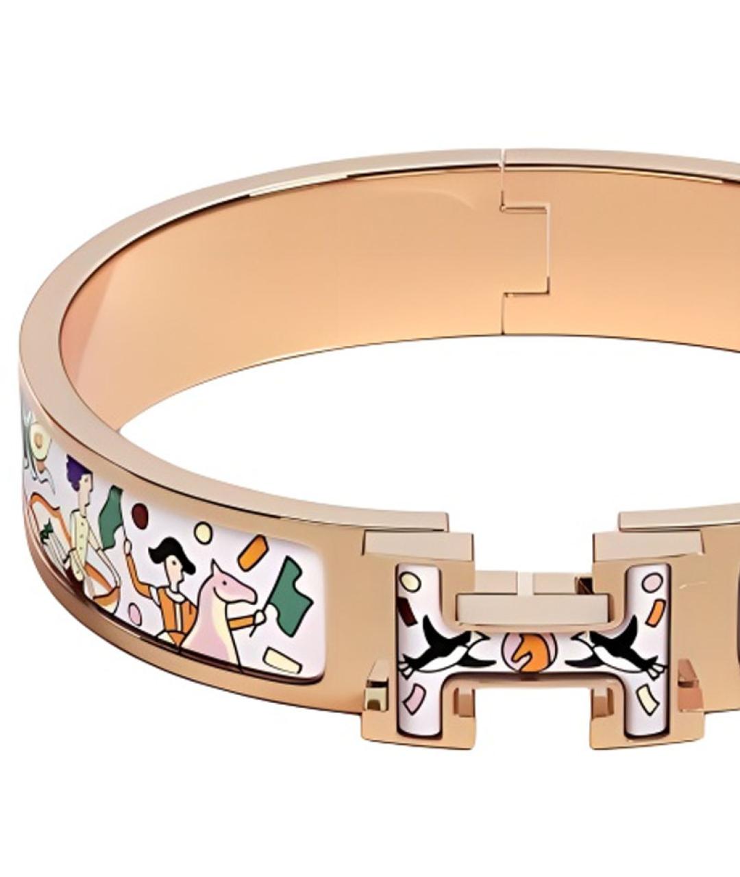 HERMES Мульти металлический браслет, фото 3