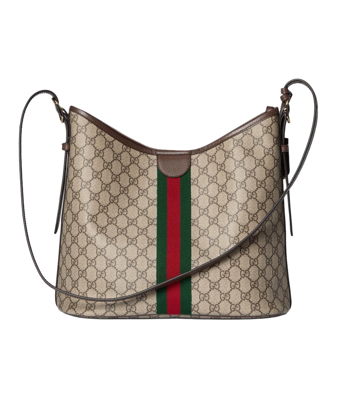 GUCCI Бежевая сумка через плечо, фото 2
