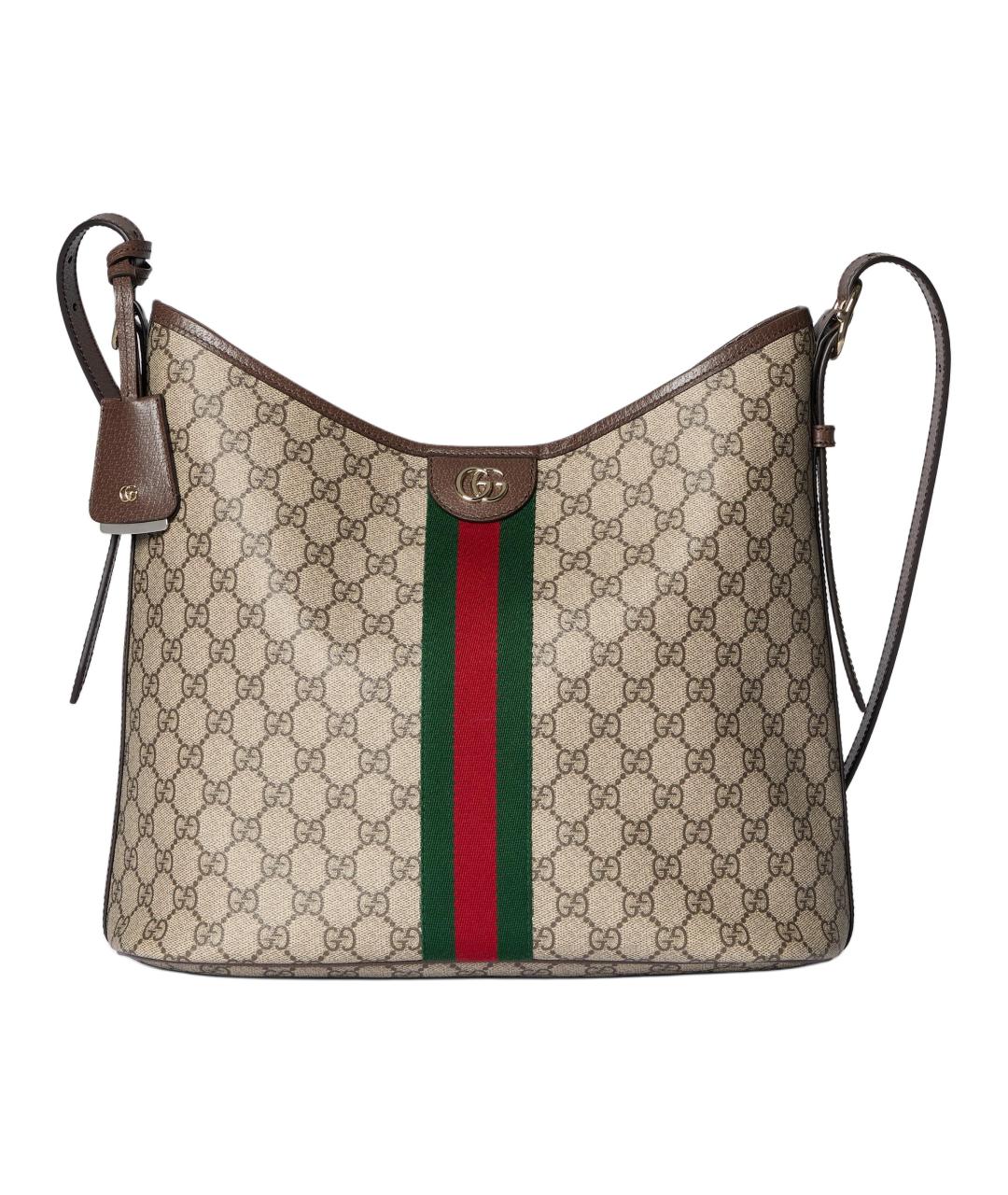 GUCCI Бежевая сумка через плечо, фото 1