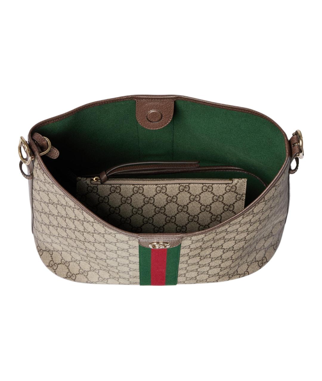 GUCCI Бежевая сумка через плечо, фото 6