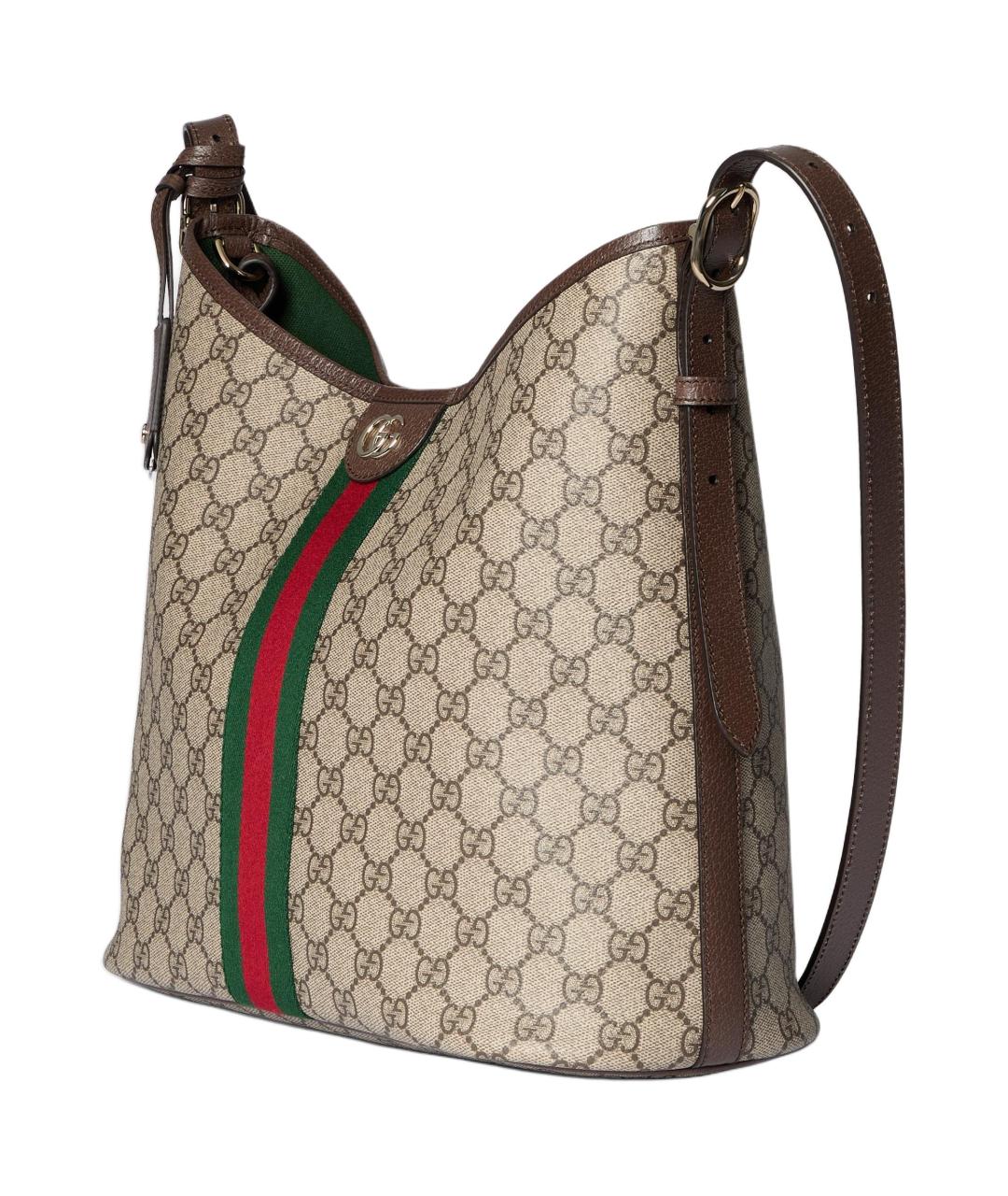 GUCCI Бежевая сумка через плечо, фото 5