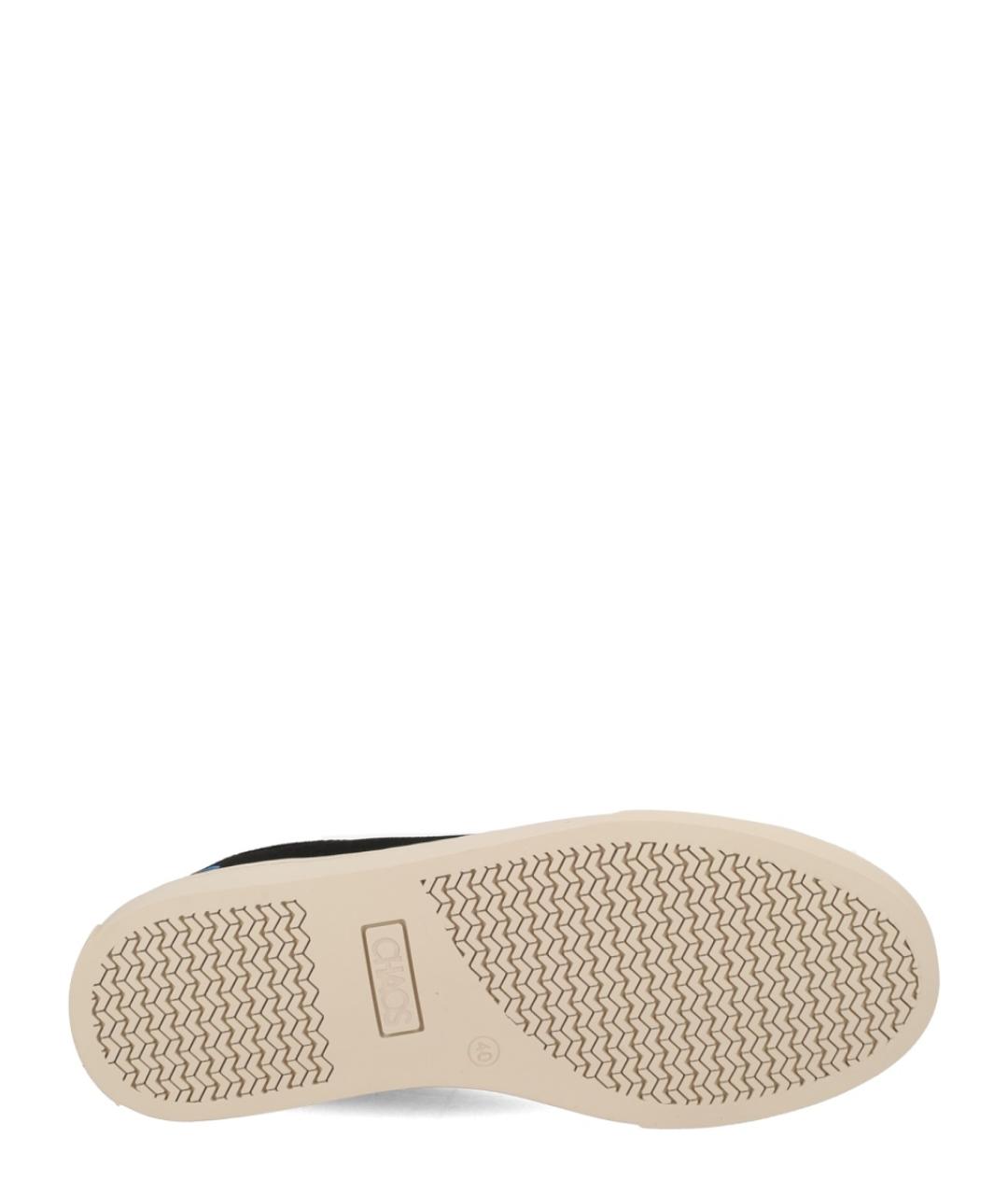 VIVIENNE WESTWOOD Черные текстильные кеды, фото 5