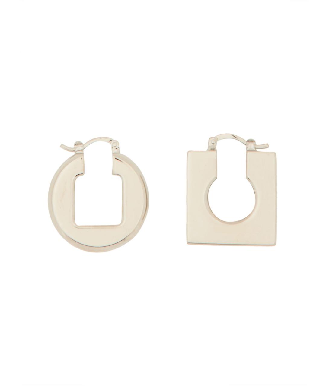 JACQUEMUS Серебряные латунные серьги, фото 1