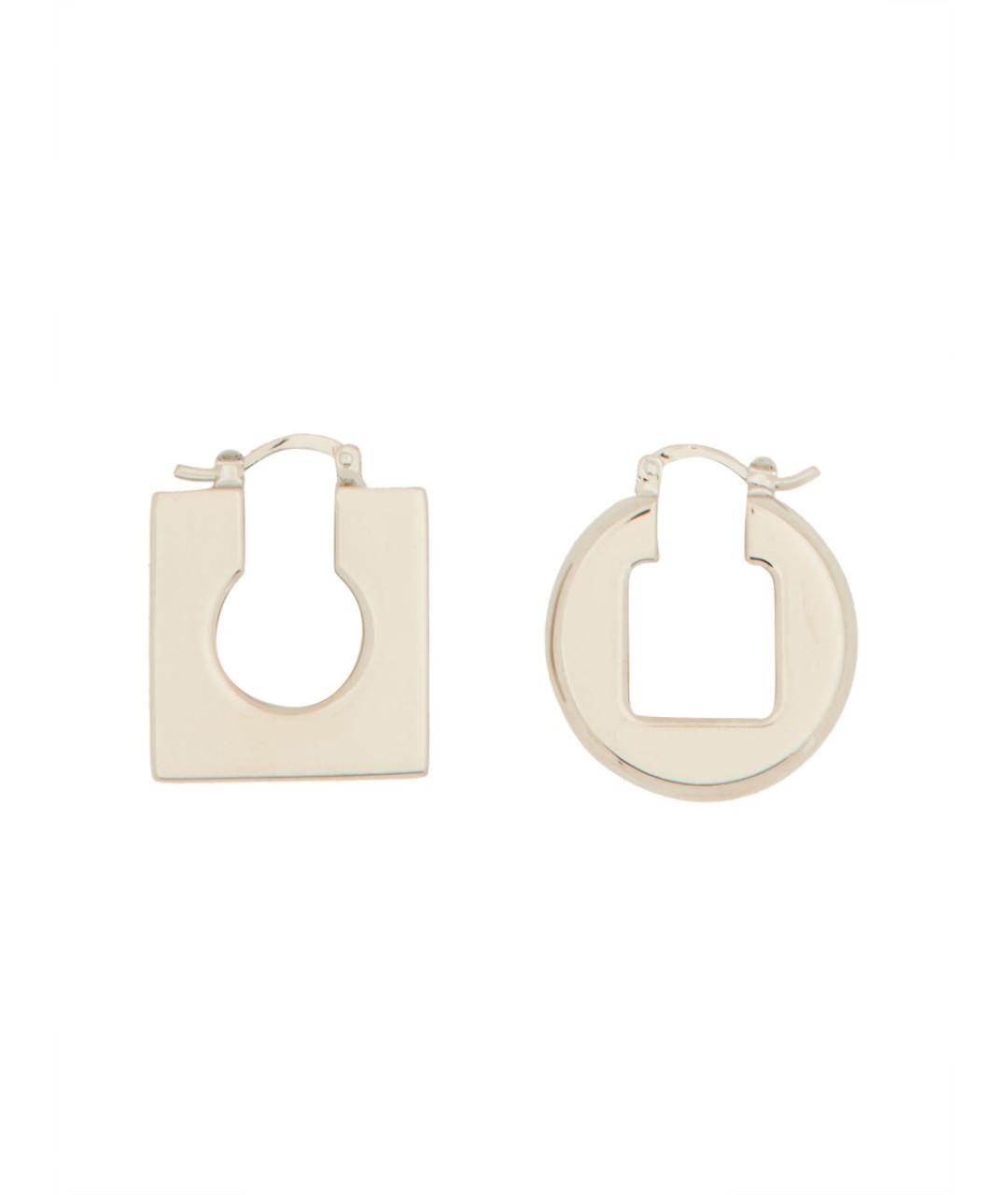 JACQUEMUS Серебряные латунные серьги, фото 2