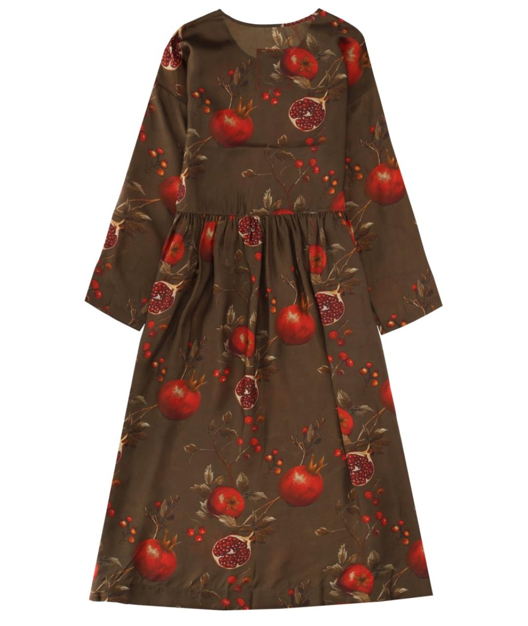 UMA WANG Мульти вискозное повседневное платье, фото 2