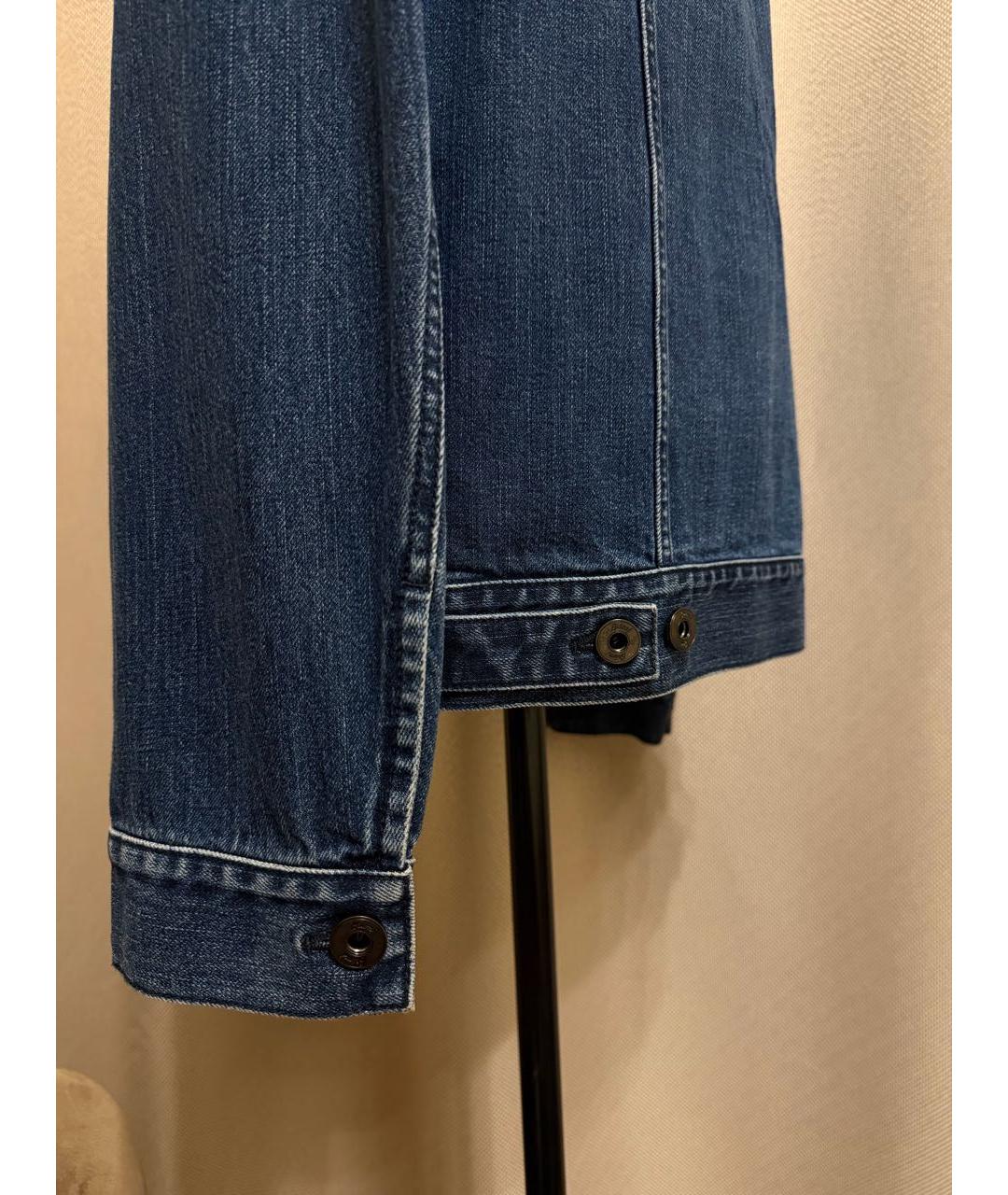 BRIONI Синяя деним куртка, фото 6