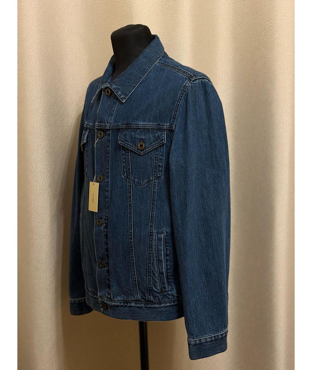 BRIONI Синяя деним куртка, фото 4