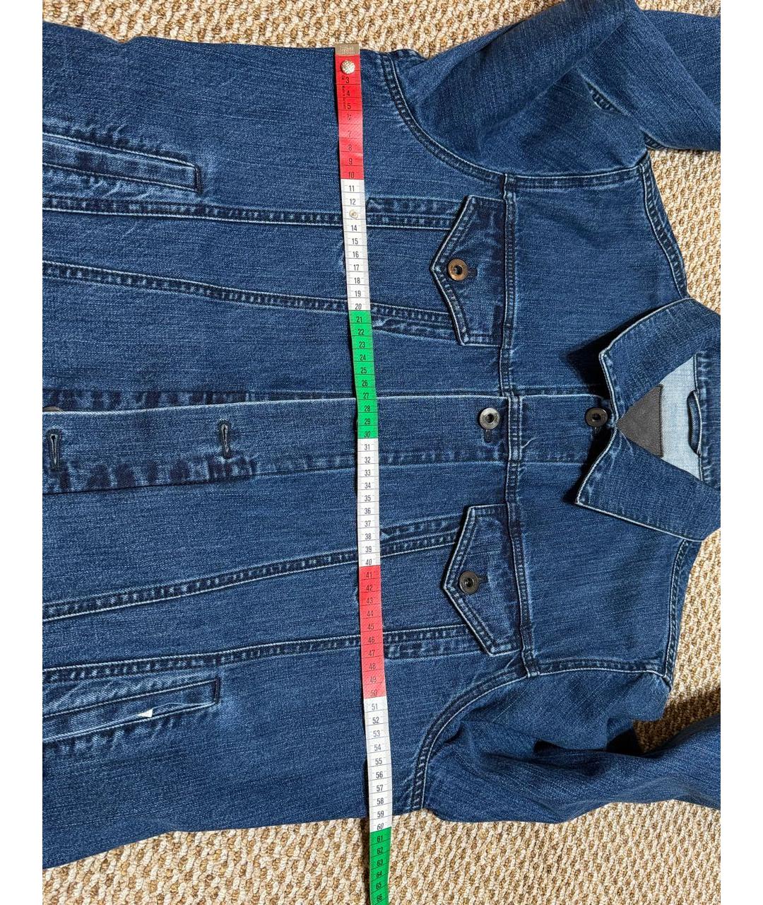 BRIONI Синяя деним куртка, фото 8