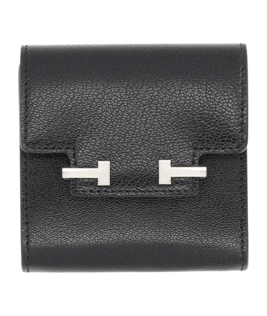 TOM FORD Черный кожаный кошелек, фото 2