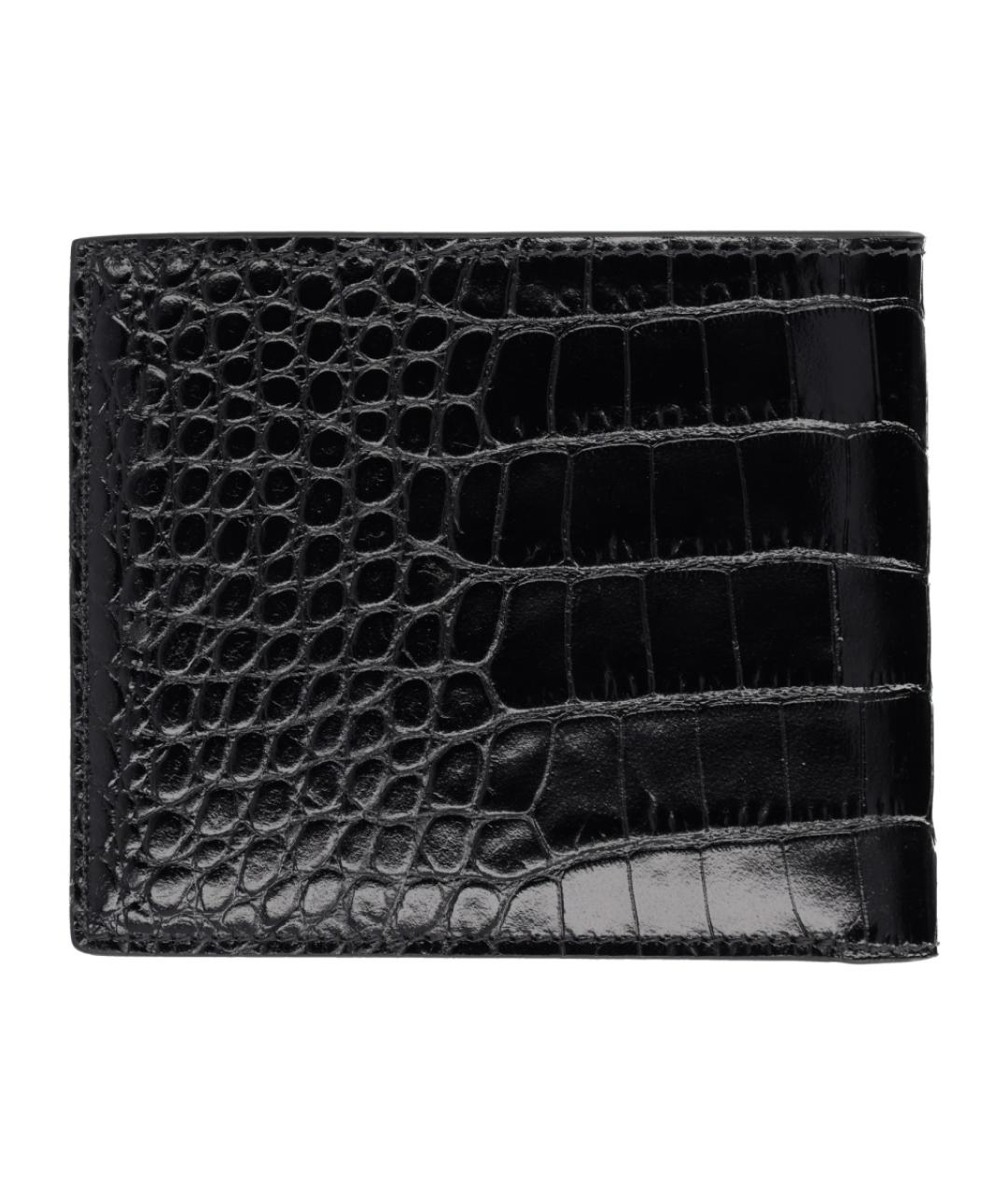 TOM FORD Черный кожаный кошелек, фото 3