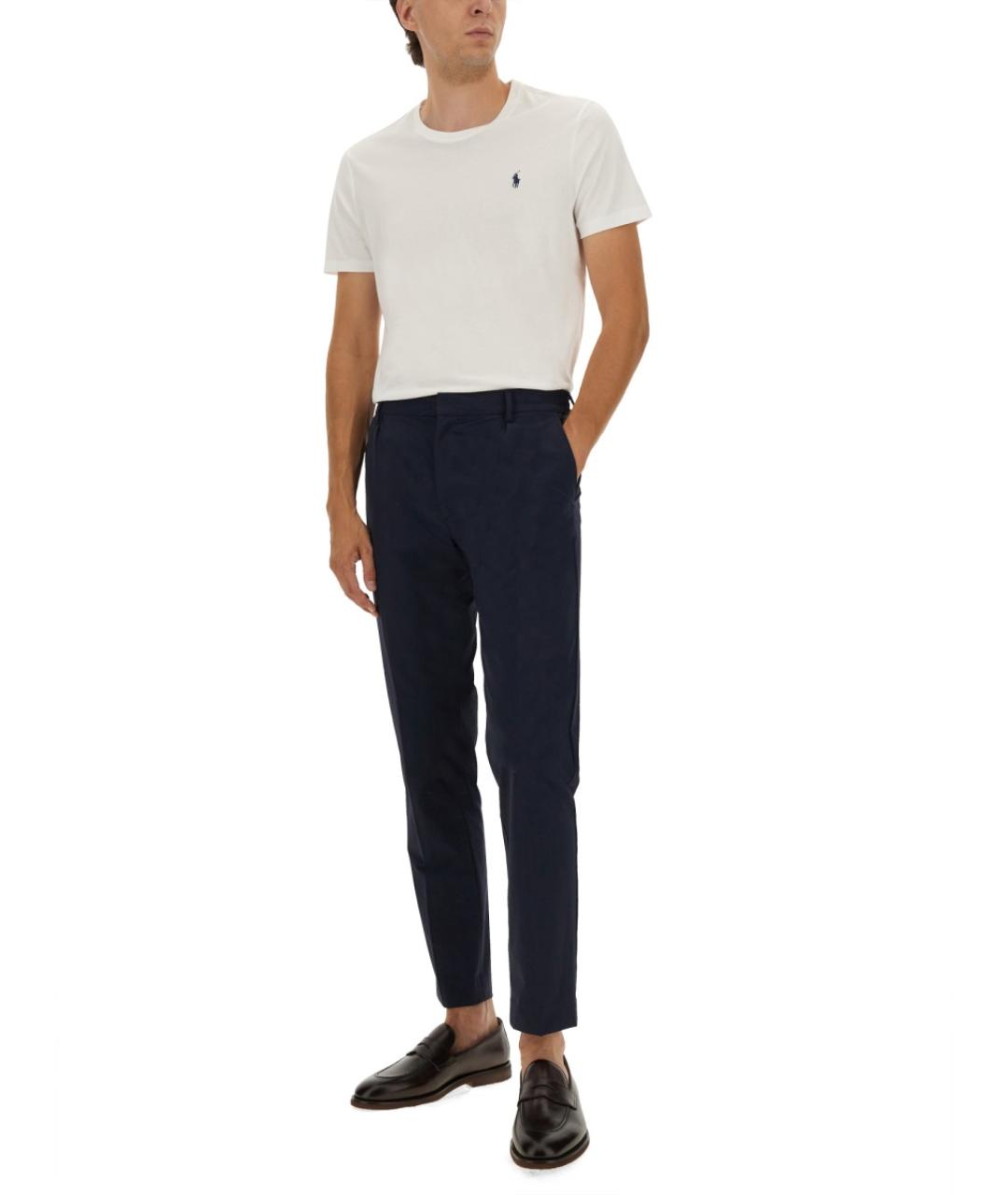 POLO RALPH LAUREN Белая хлопковая футболка, фото 3