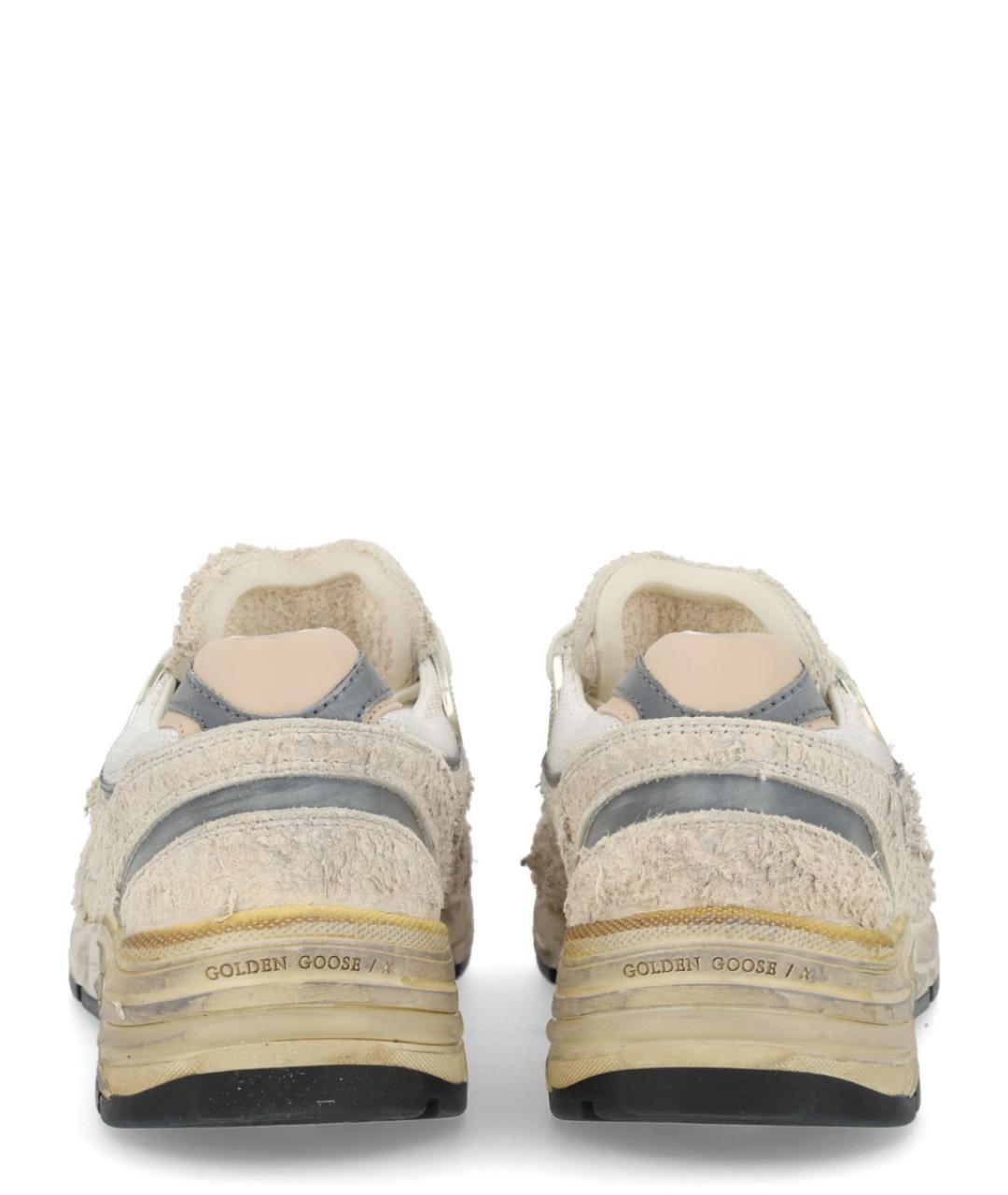 GOLDEN GOOSE DELUXE BRAND Белые замшевые кроссовки, фото 3