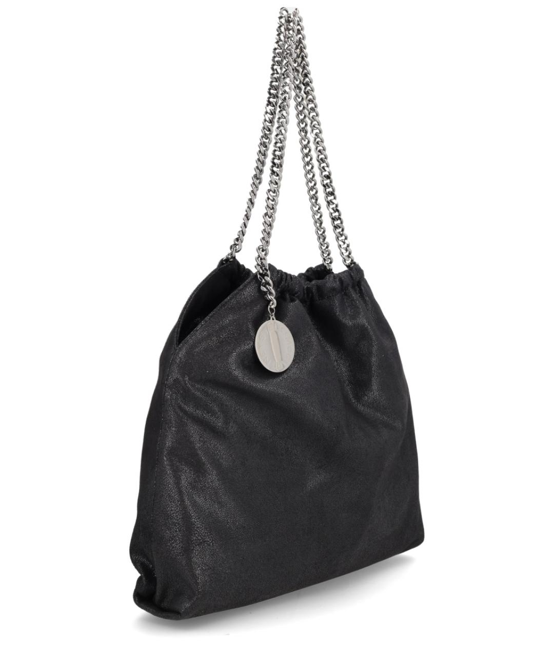 STELLA MCCARTNEY Черная сумка через плечо из искусственной кожи, фото 4